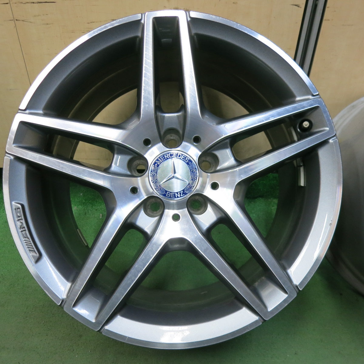 4本価格★ベンツ Eクラス W212 W207 純正 AMG ホイール 18インチ 18×8.5J 18×9J PCD112/5H★5051610SYホ