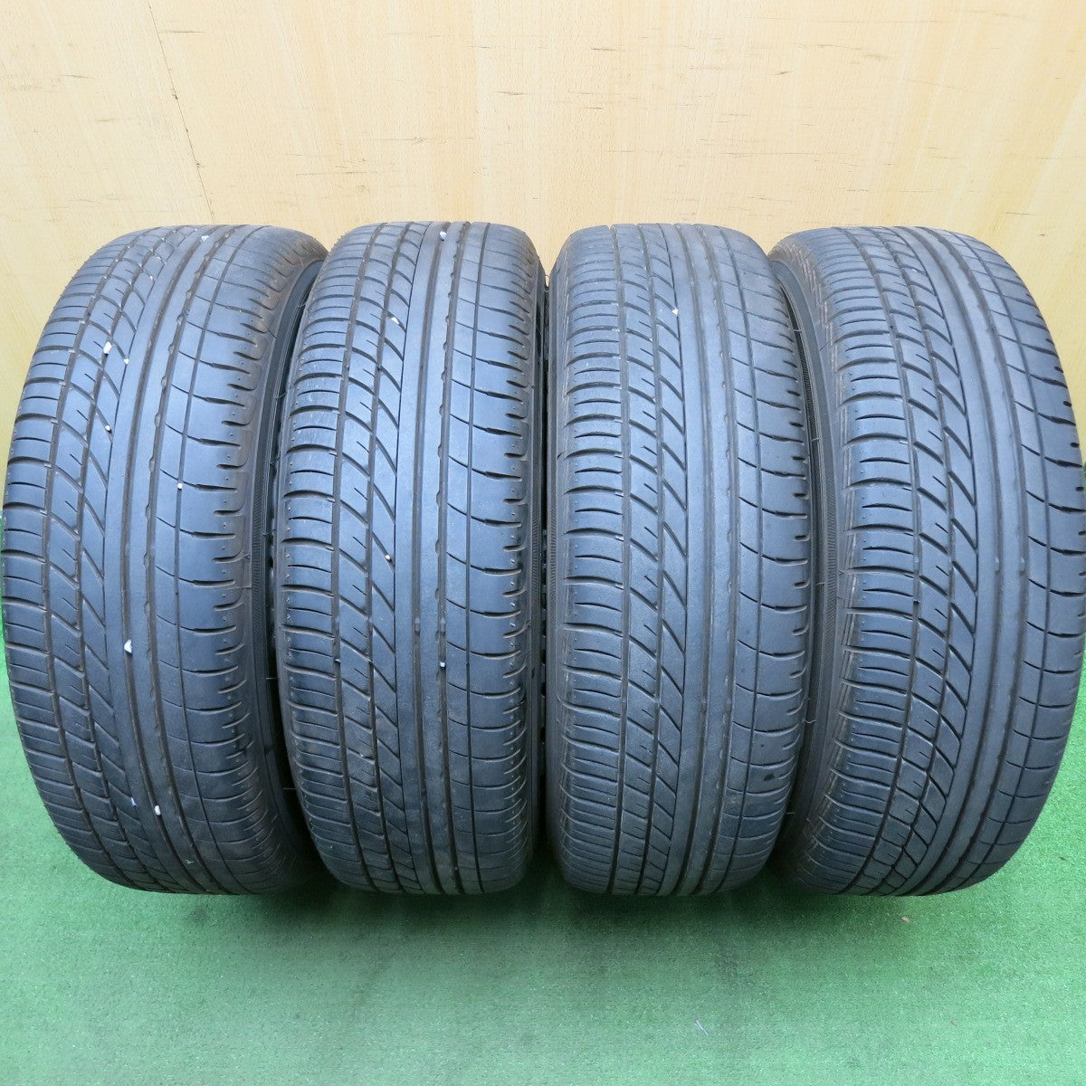 バリ溝!24年!9.5分★FABULOUS BARONE MC-9 215/60R17C 109/107S ヨコハマ PARADA PA03 ホワイトレター ファブレス ヴァローネ PCD139.7/6H★5053004HAノ