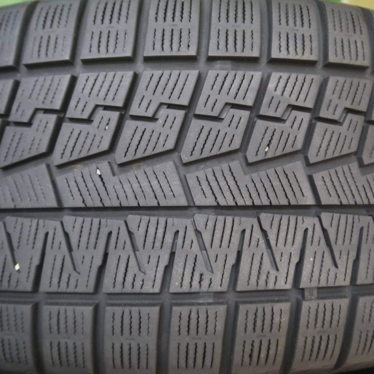 バリ溝!21年!キレイ!9分★BMW 等 IRVINE F01 225/45R18 スタッドレス ヨコハマ アイスガード iG70 アーヴィン 18インチ PCD120/5H★5021202Hス