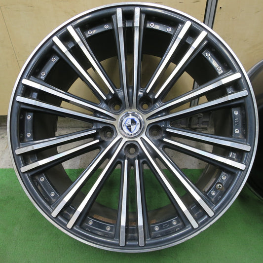 4本価格◎Warwic Verune 19インチ ホイール ワーウィック ヴェルネ 19×9J PCD114.3/5H◎6090404NGホ