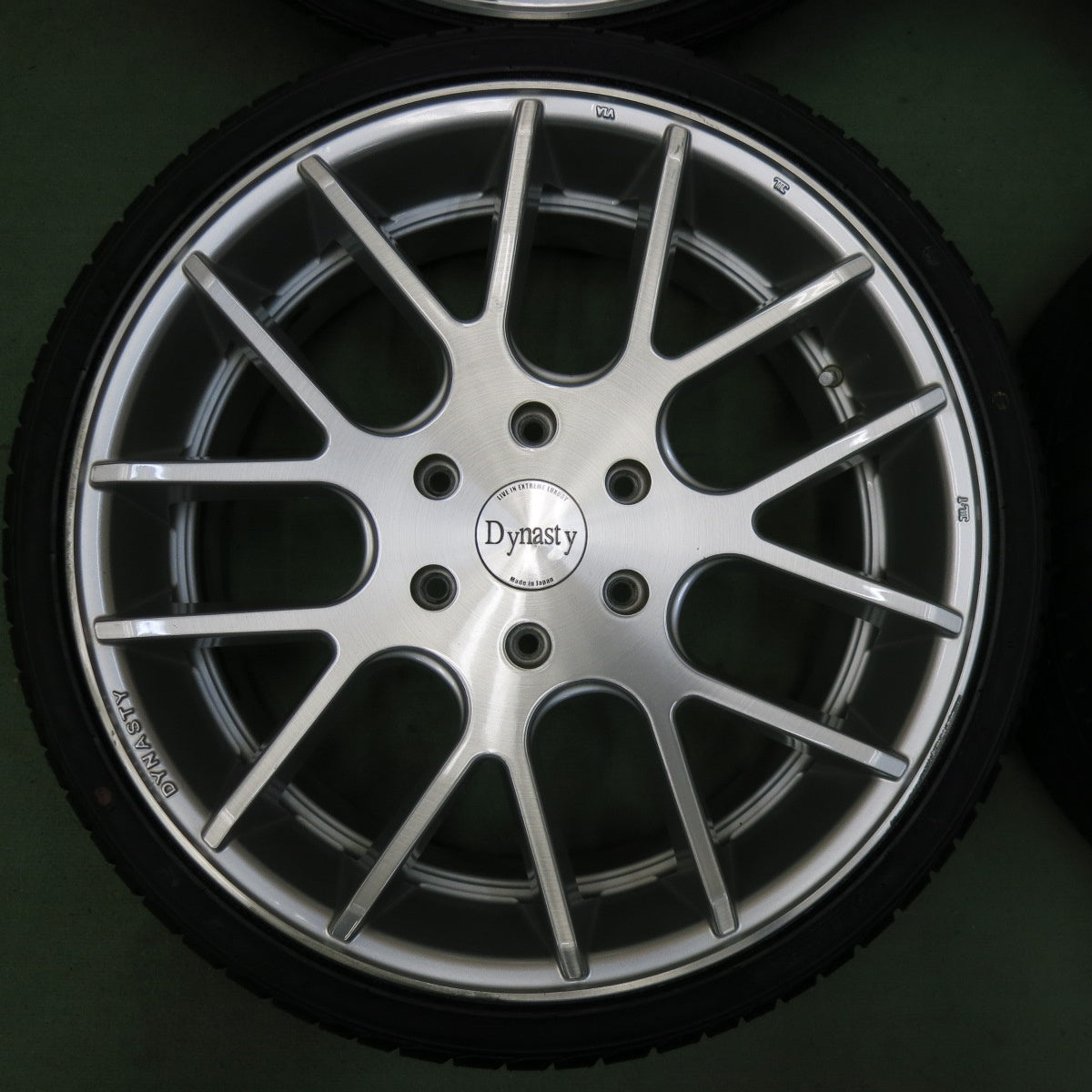 バリ溝!23年!ほぼ10分★Dynasty VELVET V7 225/35R20 サイルン ATREZZO ZSR ウィンラン R330 ダイナスティ 20インチ PCD139.7/6H★5050209SYノ