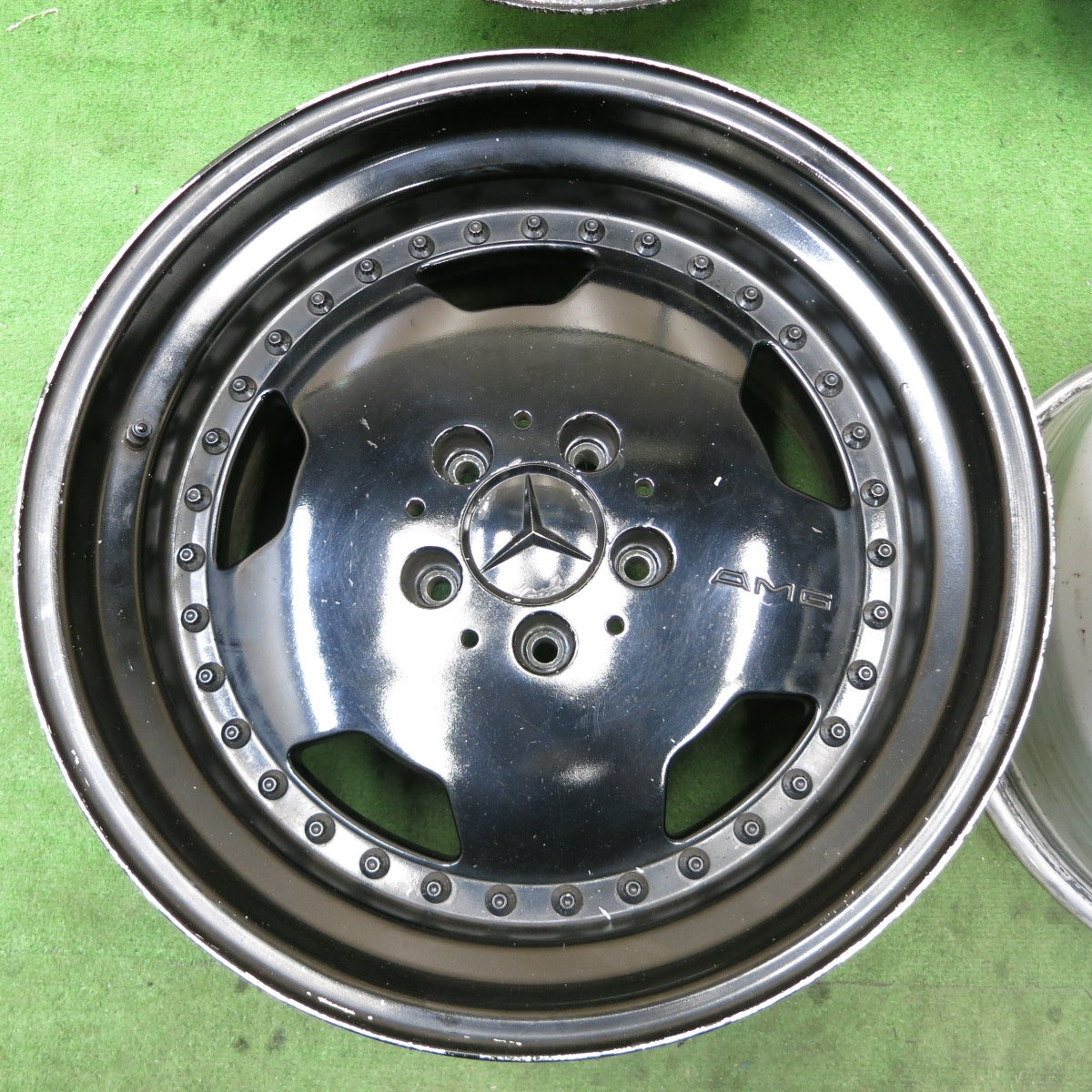 希少!4本★ベンツ 等 AMG O・Z Racing AERO3 ホイール 17インチ 8.5J×17H2 10J×17H2 OZ レーシング PCD112/5H★5091004ナホ