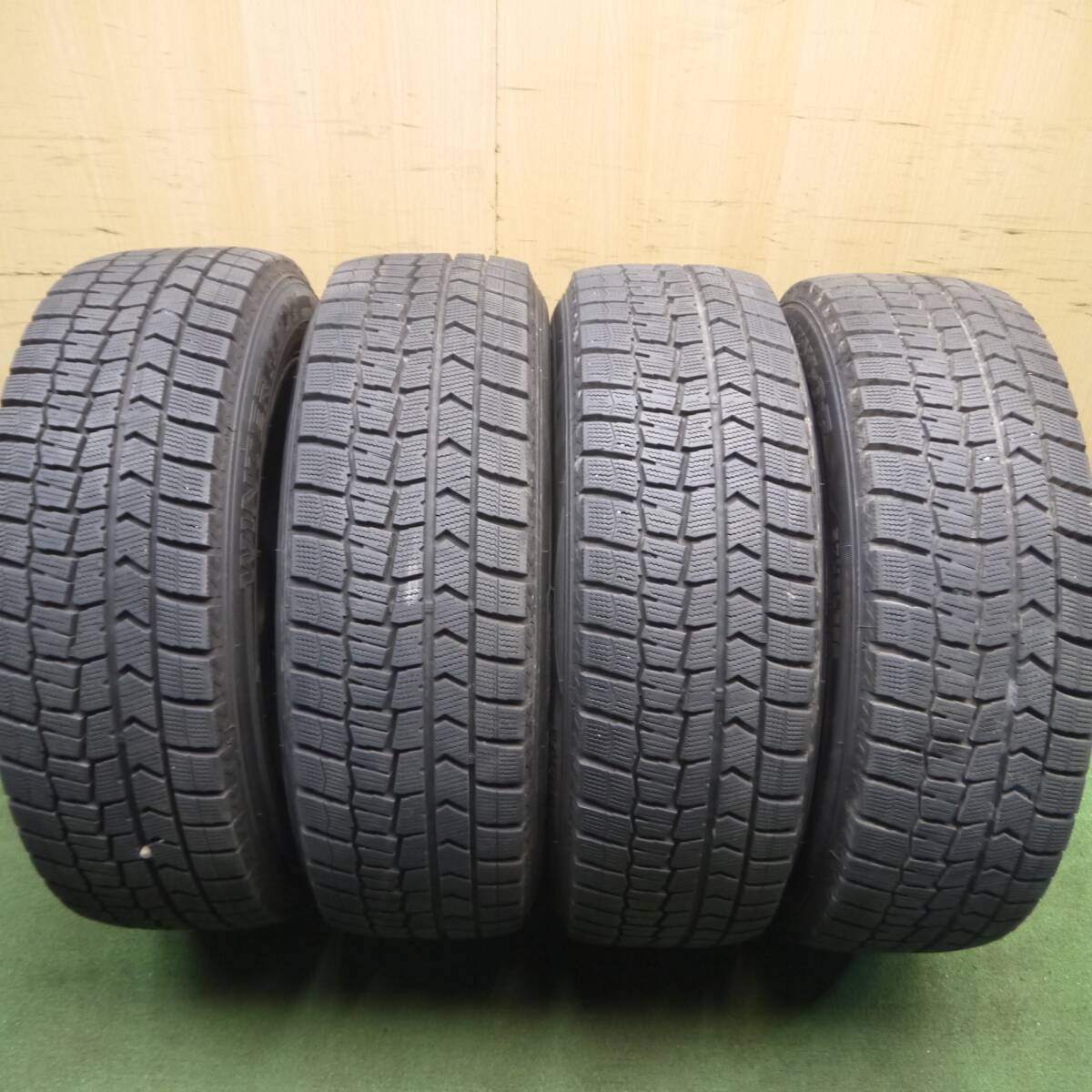 バリ溝 21年★スタッドレス 215/60R17 ダンロップ ウインターマックス WM02 EuroSpeed PCD114.3/5H★4021612Hス