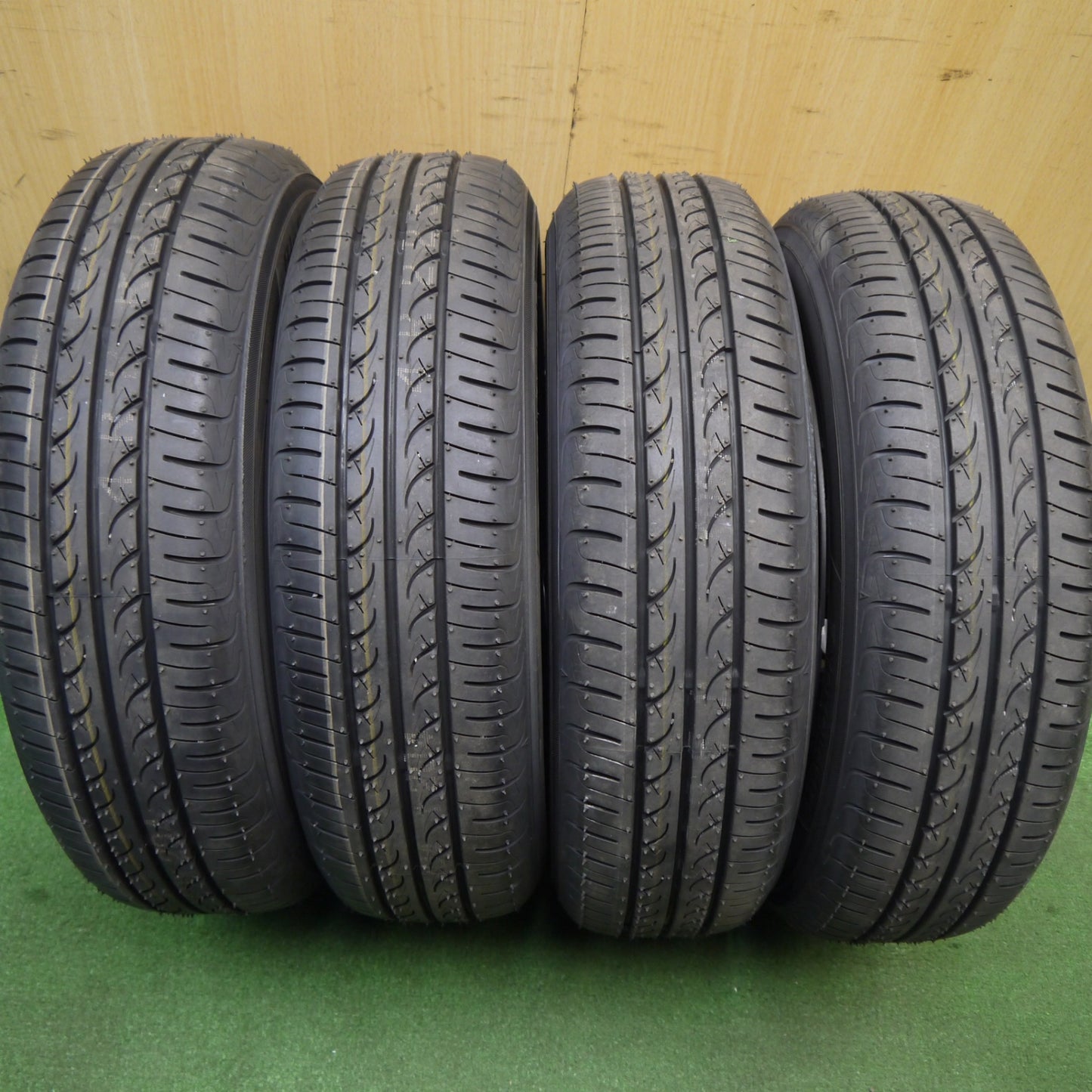 新車外し!25年★ホンダ JF5 N-BOX 純正 スチール 155/65R14 ヨコハマ ブルーアース 14インチ PCD100/4H★6020903Hノ