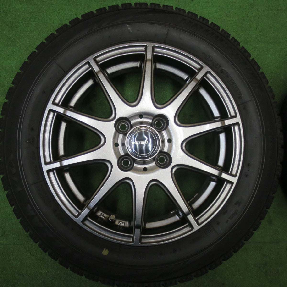 キレイ★スタッドレス 165/65R14 ブリヂストン ブリザック VRX TIRO ティーロ 14インチ PCD100/4H★5060603TTス