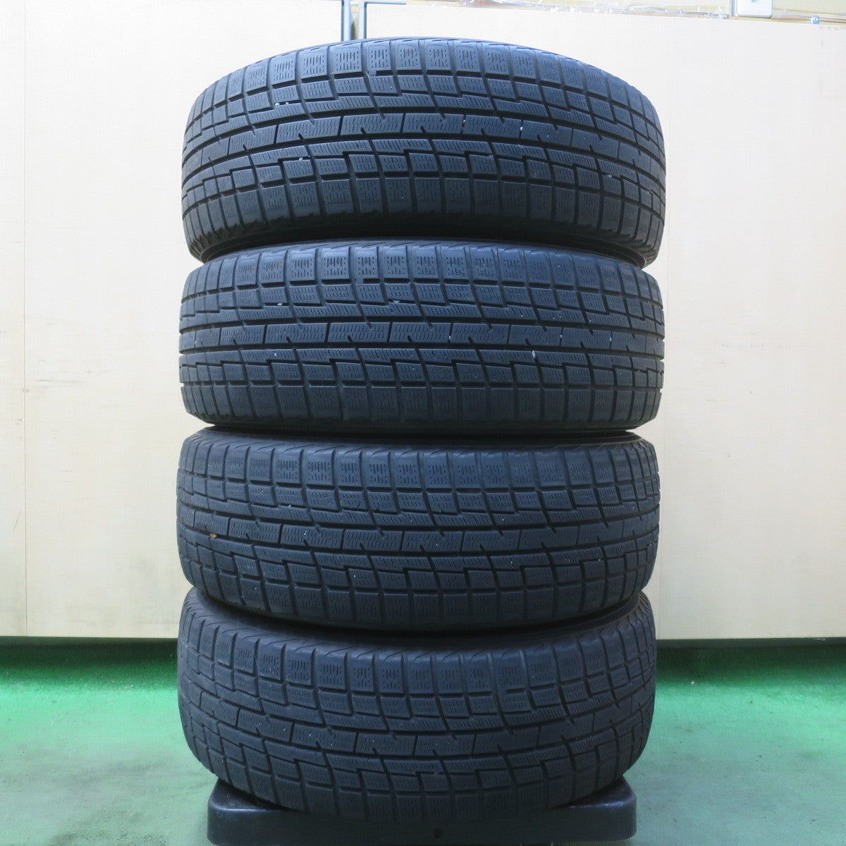 キレイ◎シエンタ 等 185/60R15 スタッドレス ヨコハマ アイスガード iG30 MANARAY SPORT マナレイ スポーツ 15インチ PCD100/5H◎6080509IMス