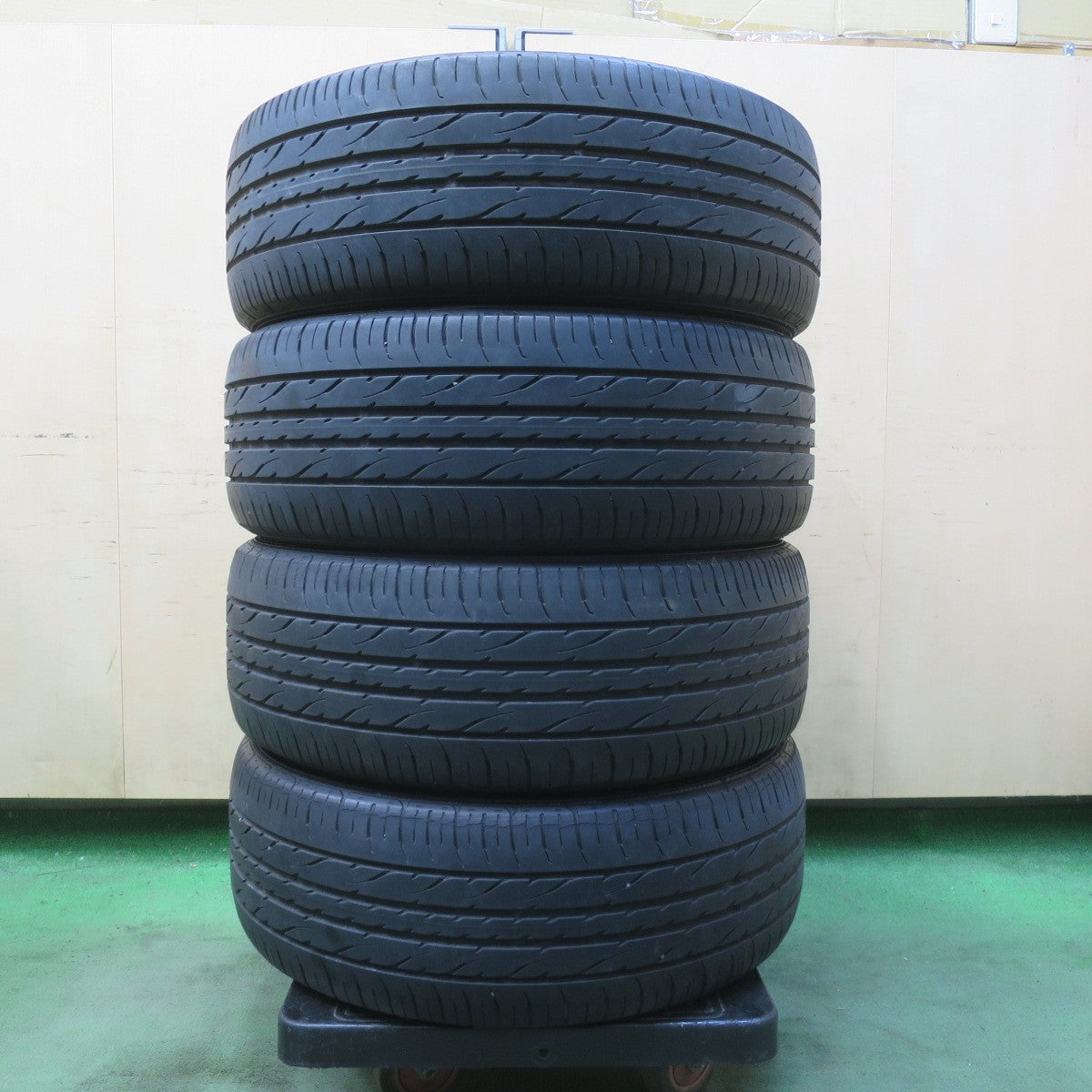 キレイ★LEONIS NAVIA 04 AMF 205/50R17 ダンロップ エナセーブ EC203 レオニス ナヴィア 17インチ PCD100/4H★6040903イノ