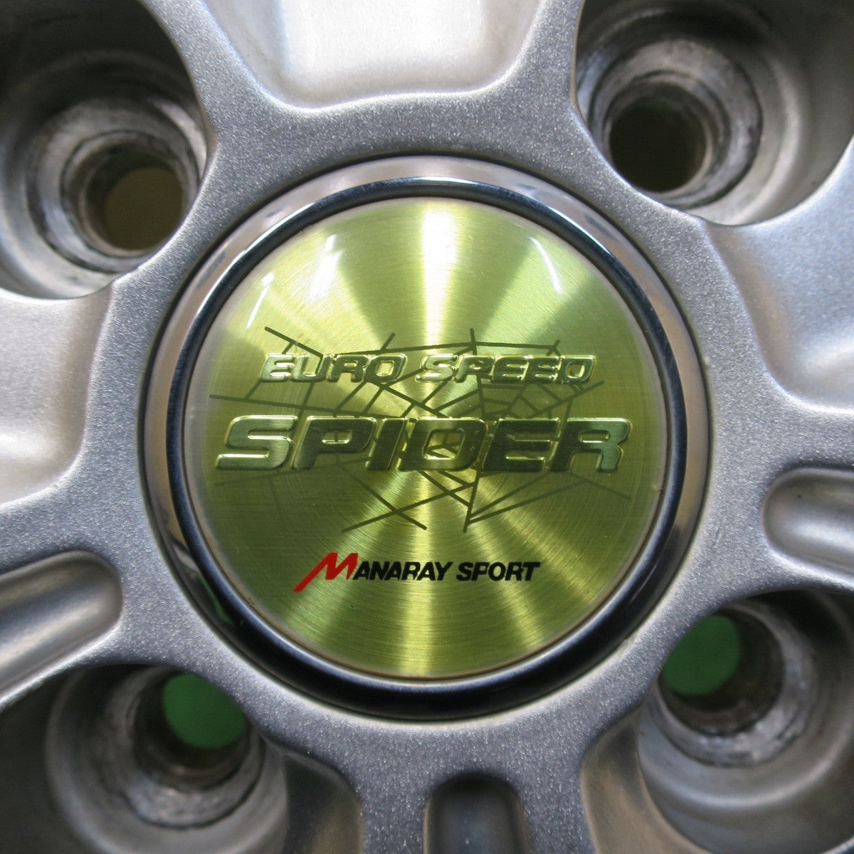 バリ溝!キレイ!9分★スタッドレス 175/65R15 ヨコハマ アイスガード iG50 プラス EURO SPEED SPIDER MANARAY SPORT 15インチ PCD100/4H★5010403イス