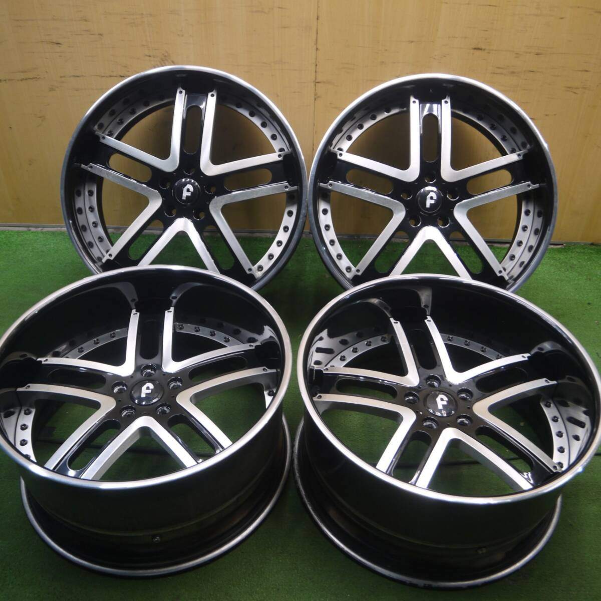 4本価格★BMW等 FORGIATO ESTREMO フォージアート エストレモ ホイール 22インチ 22×10J 22×11.5J PCD120/5H★4032906Hホ
