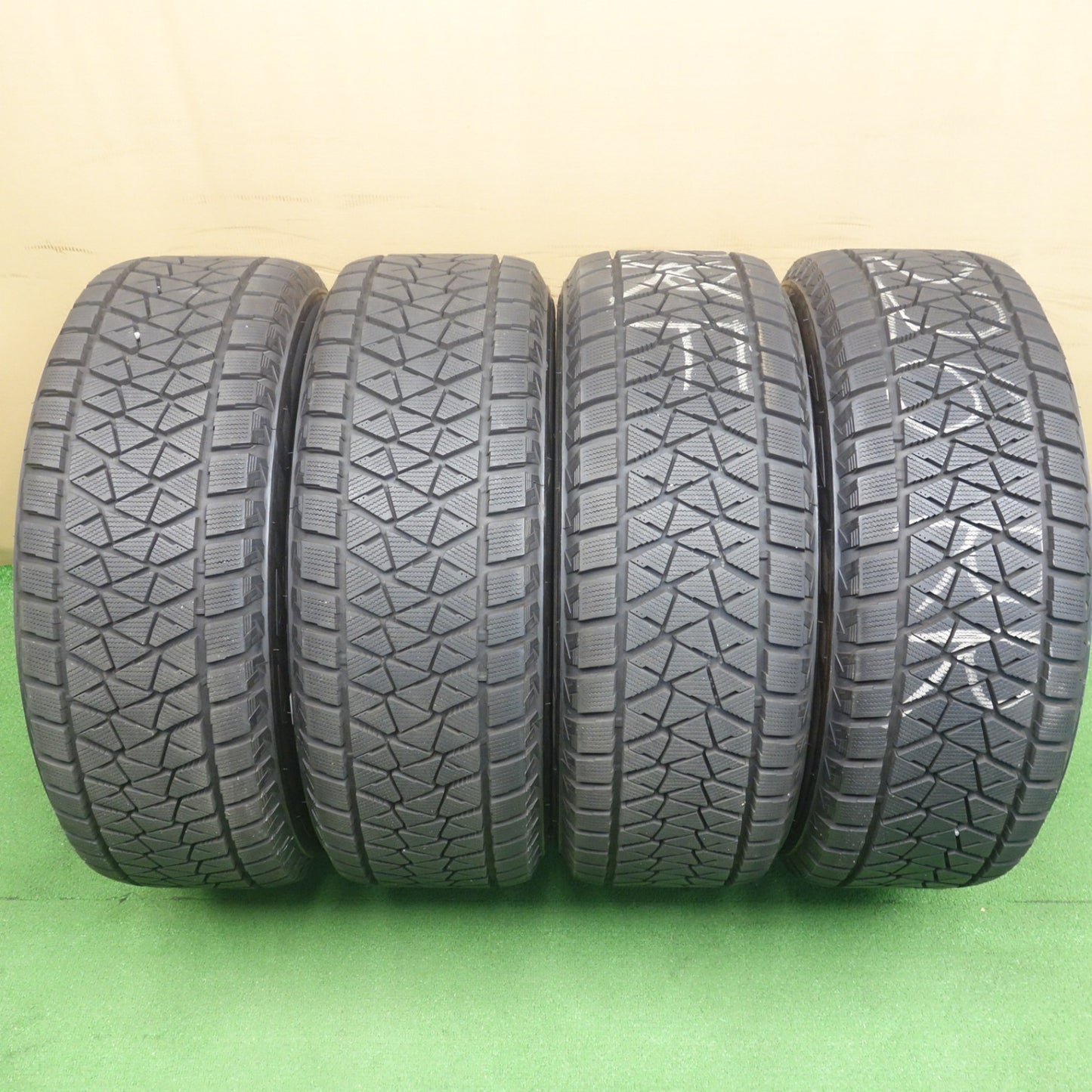 新車外し!ほぼ未使用★ベンツ ゲレンデ Gクラス G350 d 純正 265/60R18 スタッドレス ブリヂストン ブリザック DM-V2 18インチ PCD130/5H★6040403KTス