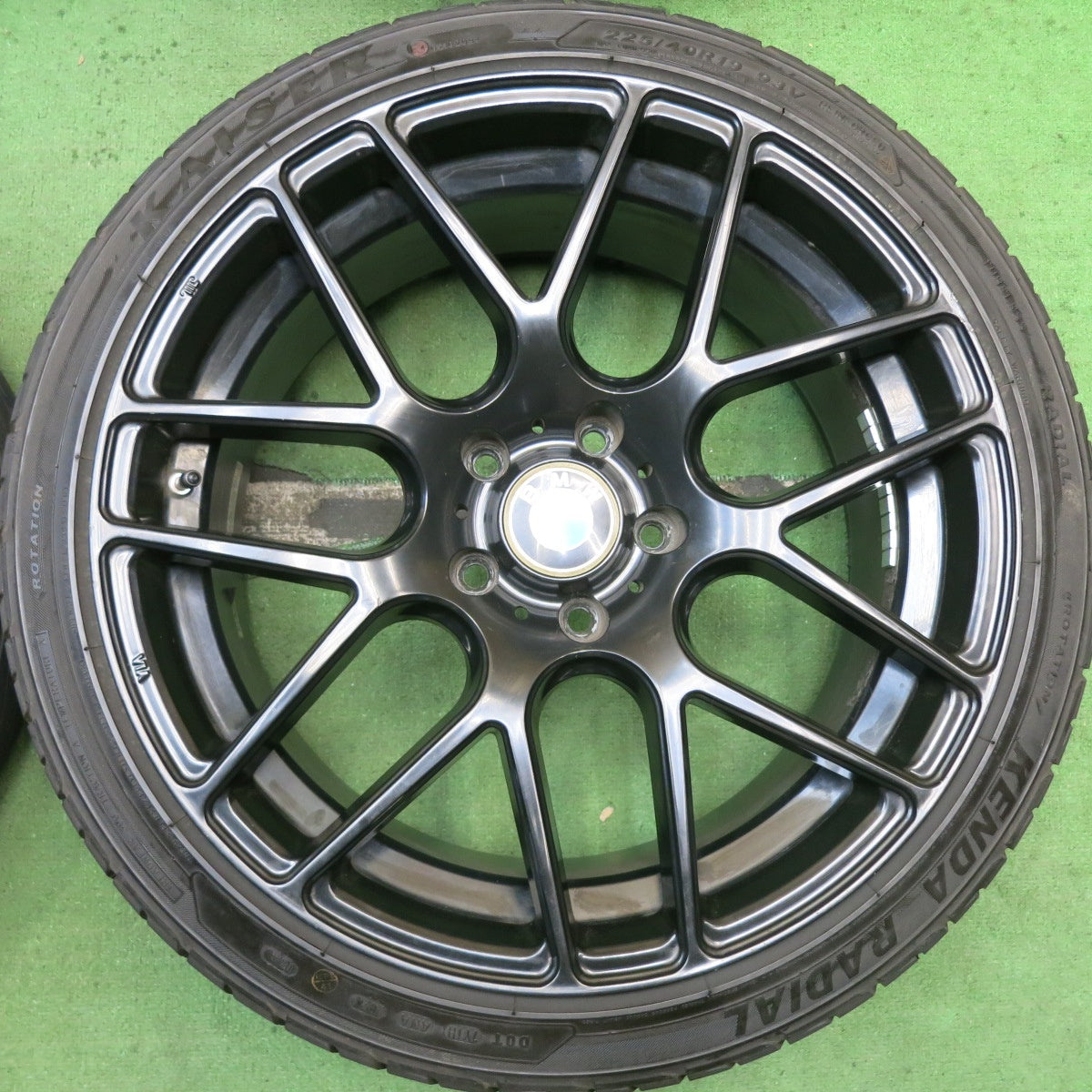 バリ溝!24年!9.5分★BMW 等 MLJ Venatici ヴェナティッチ 225/40R19 255/35R19 ケンダ ラジアル カイザー ナンカン ウルトラ スポーツ NS-2 PCD120/5H★5091402HAノ