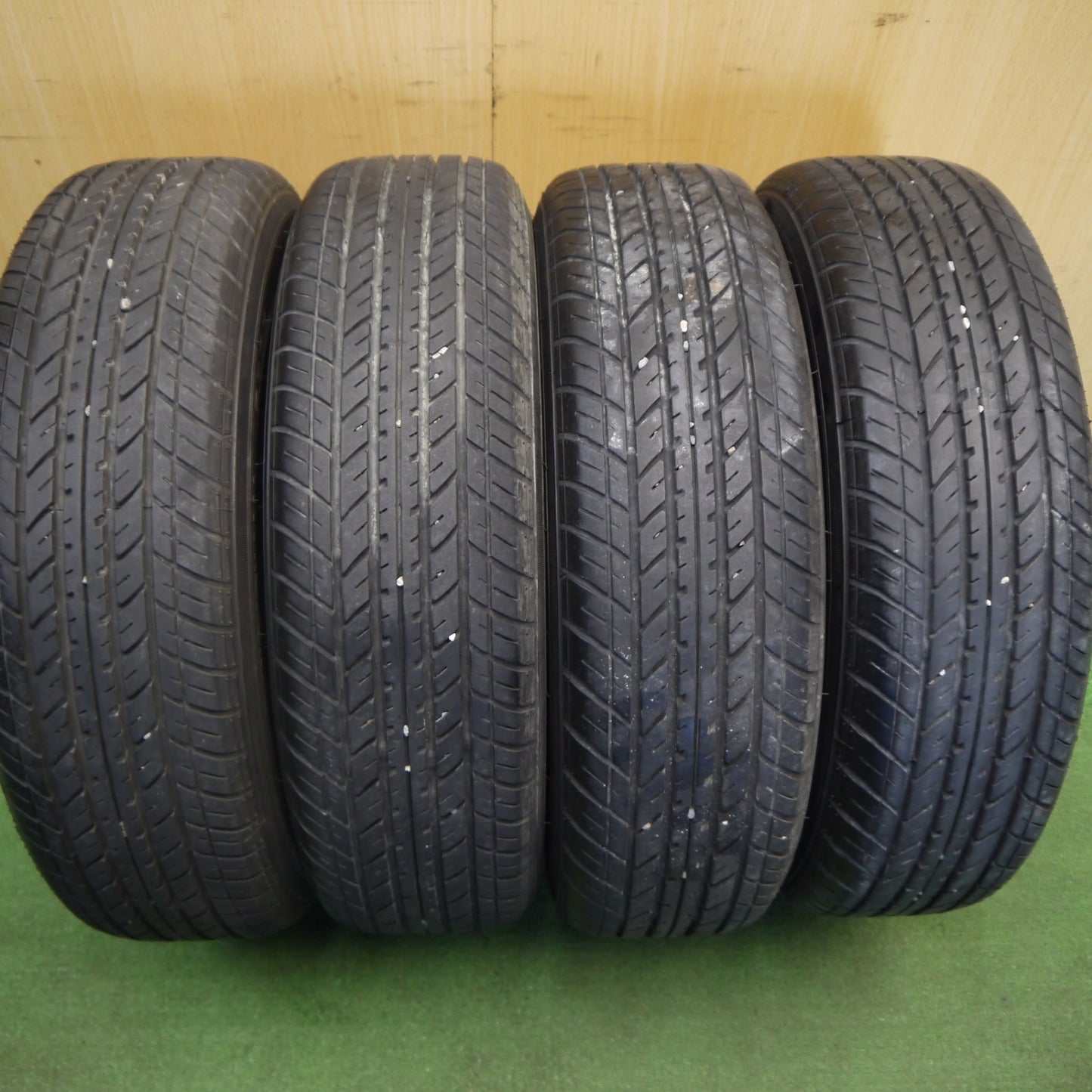 4本価格!24年★155/65R14 ヨコハマ S306 スチール ホイール 14インチ PCD100/4H★6041304Hノ