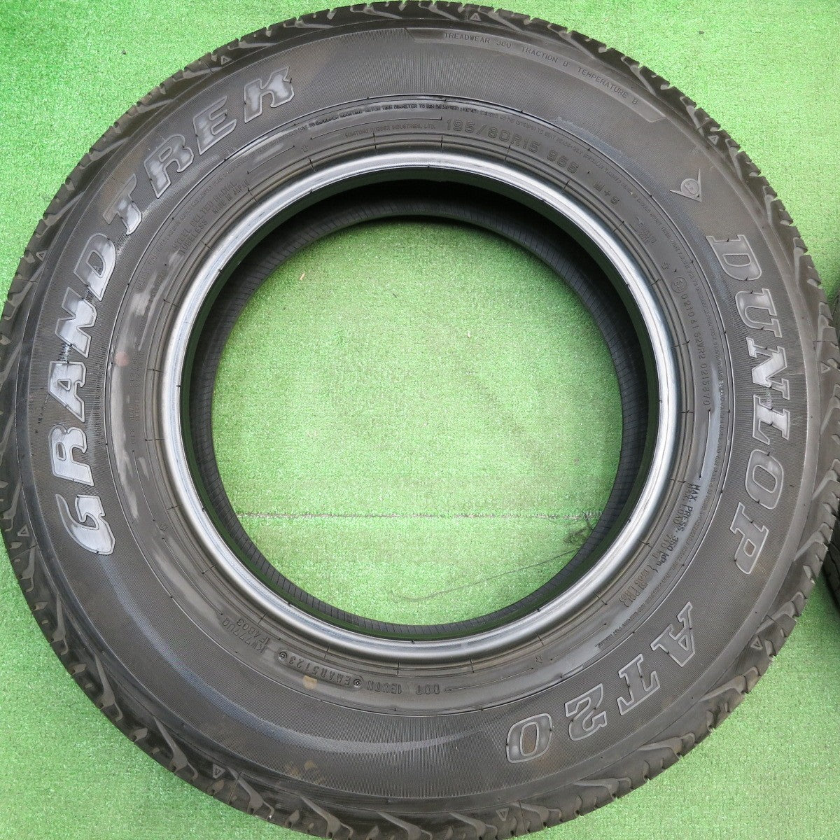 4本価格!23年★195/80R15 ダンロップ グラントレック AT20 タイヤ 15インチ ジムニー シエラ ハイエース 等★5042714HAノタ