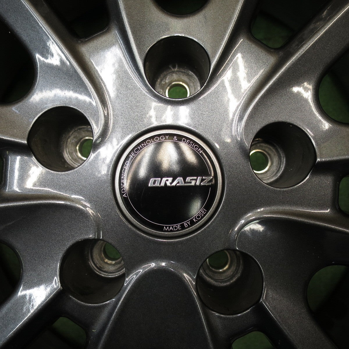 バリ溝!22年!キレイ!9.5分★スタッドレス 225/65R17 ブリヂストン ブリザック DM-V3 QRASIZ VS6 KOSEI クレイシズ コーセイ 17インチ PCD114.3/5H★5052503NJス