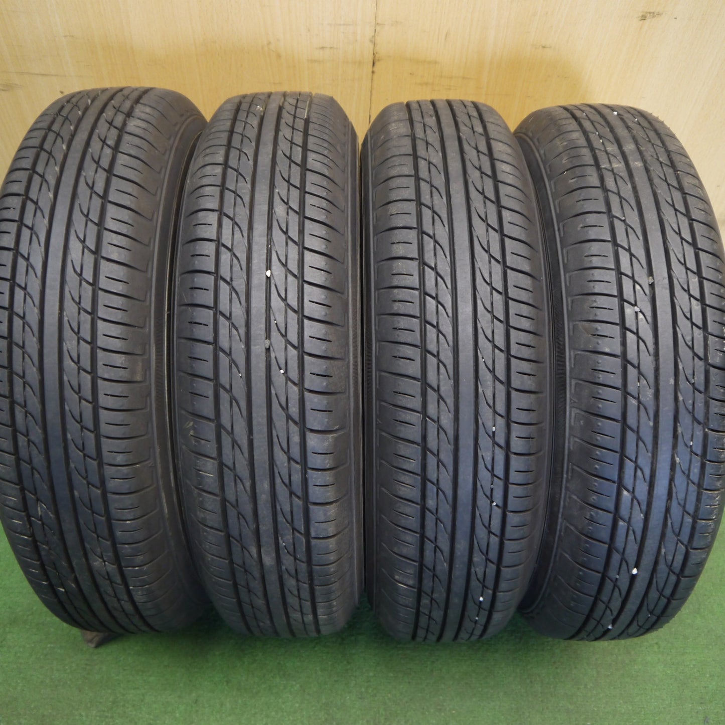 4本価格!25年★マツダ キャロル 純正 スチール 145/80R13 プラクティバ ヨコハマ 13インチ PCD100/4H★6041305Hノ