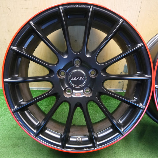 キレイ!センサー付き◎weds 11R 脇阪寿一 プロデュース 鍛造 ホイール 18インチ ウェッズ 18×8.0J PCD114.3/5H◎6091108Hホ