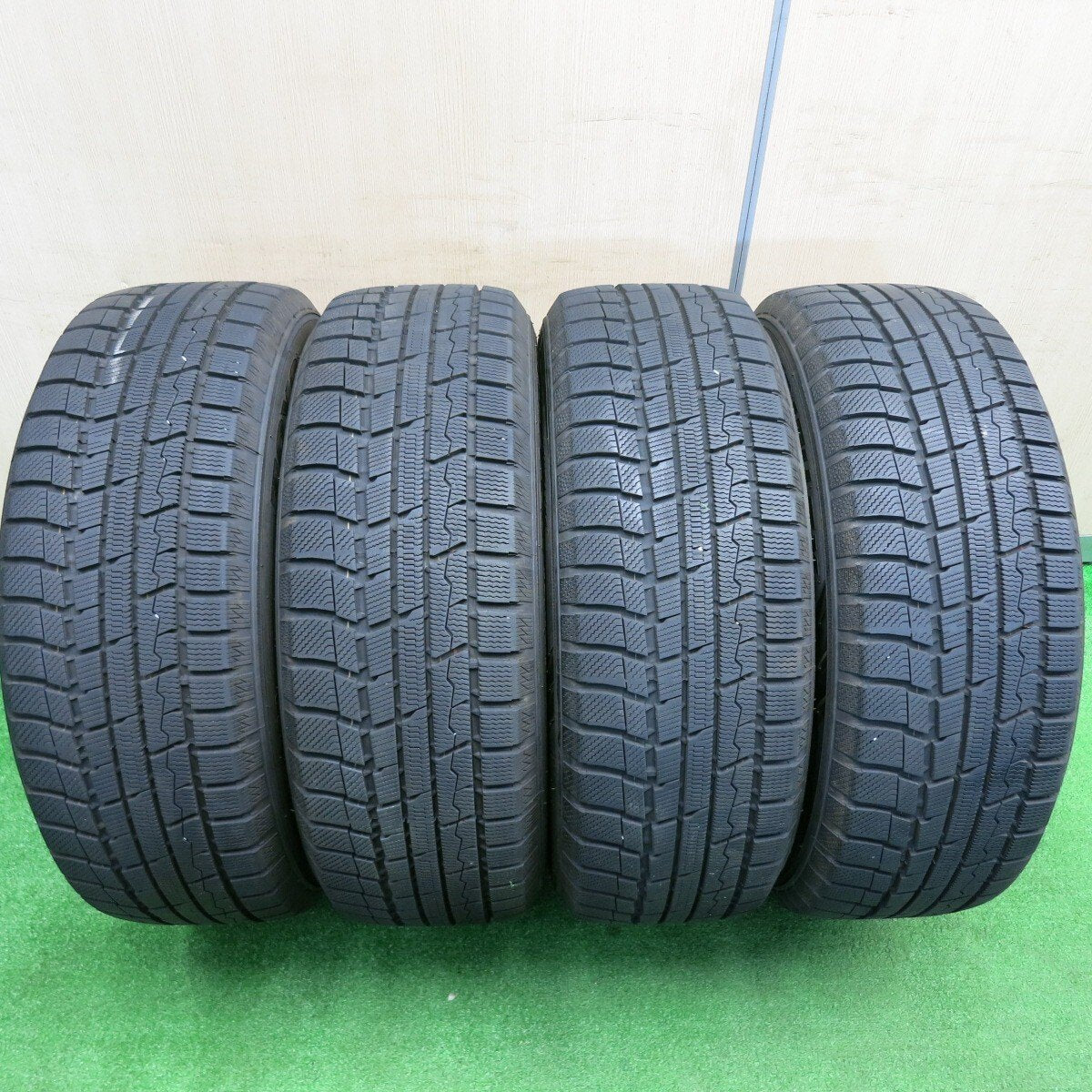 バリ溝!22年!キレイ!9.5分★スタッドレス 225/60R17 トーヨー ウインタートランパス TX ZACK JP-110 MONZA ザック 17インチ PCD114.3/5H★4120604TNス