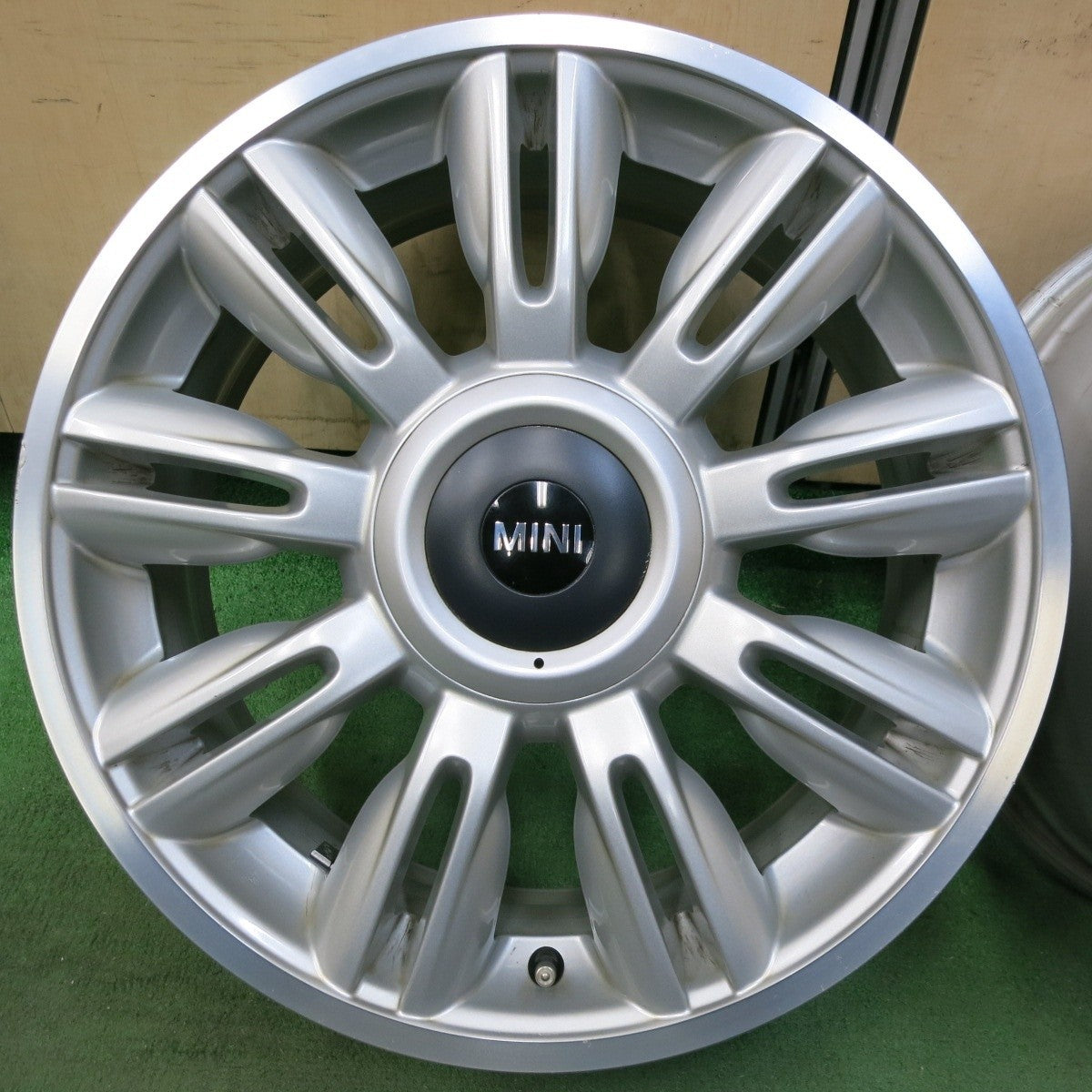 4本価格★BMW MINI R130 ミニ クーパー 純正 OP ホイール 17インチ 17×7J PCD100/4H★5011705SYホ