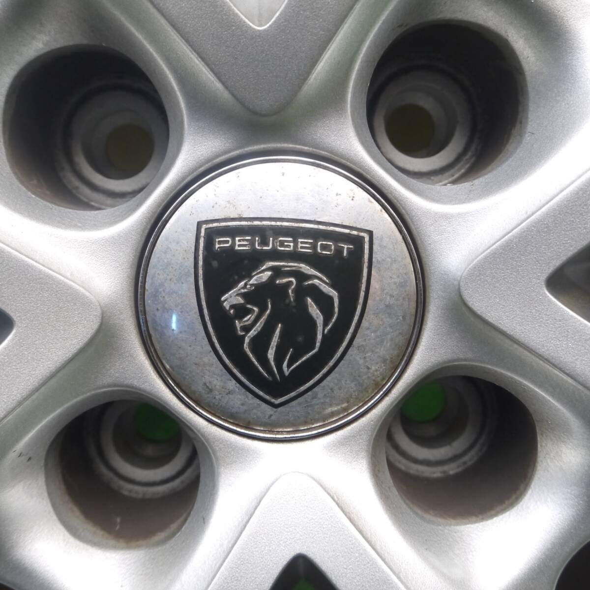 バリ溝!23年!キレイ!9.5分★プジョー 等 MAK アンチバス 205/55R16 スタッドレス ブリヂストン アイスパートナー2 16インチ PCD108/4H★4122304Hス