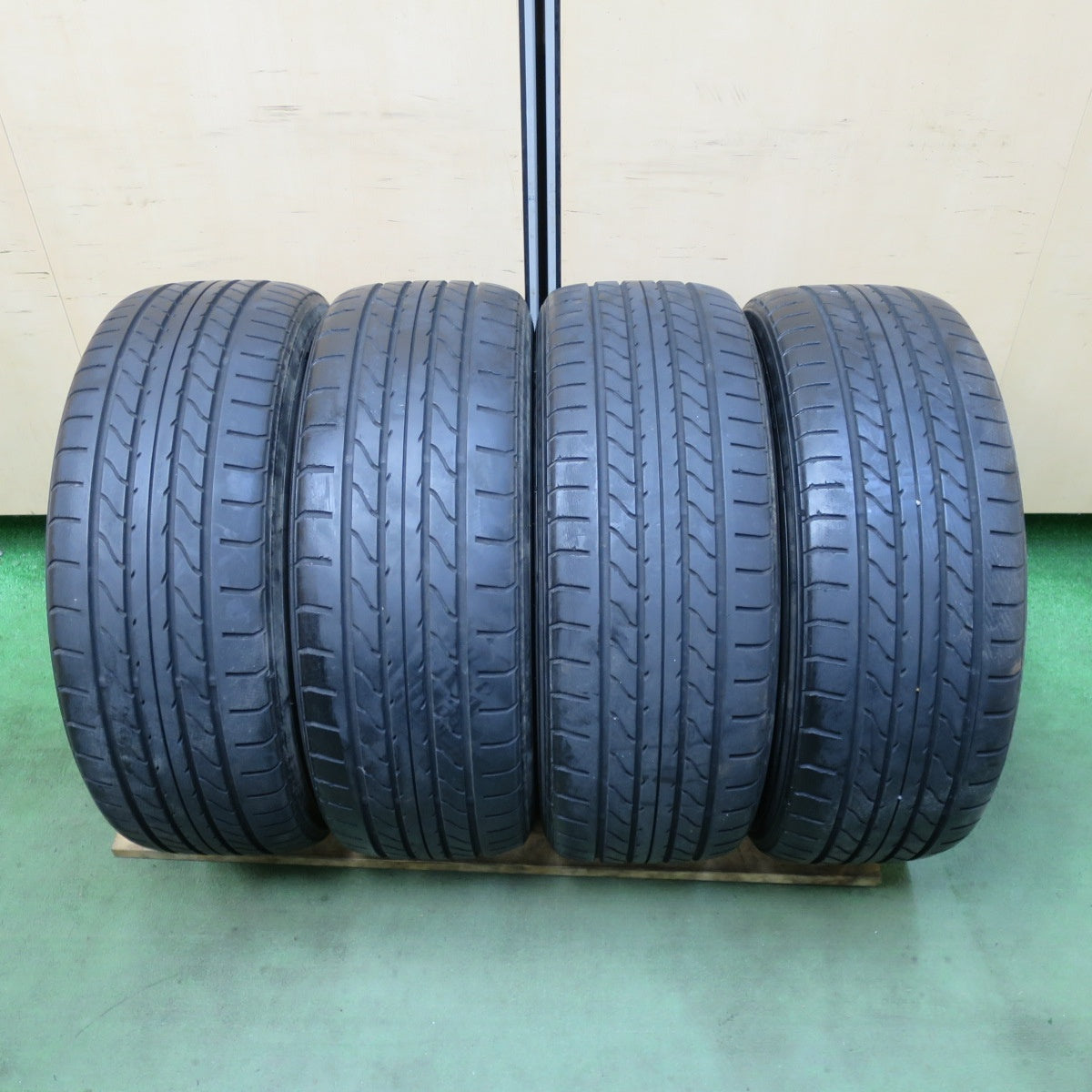 4本価格★スバル レガシィ 純正 215/50R17 ヨコハマ アドバン A10 17インチ PCD100/5H★5111005TTノ