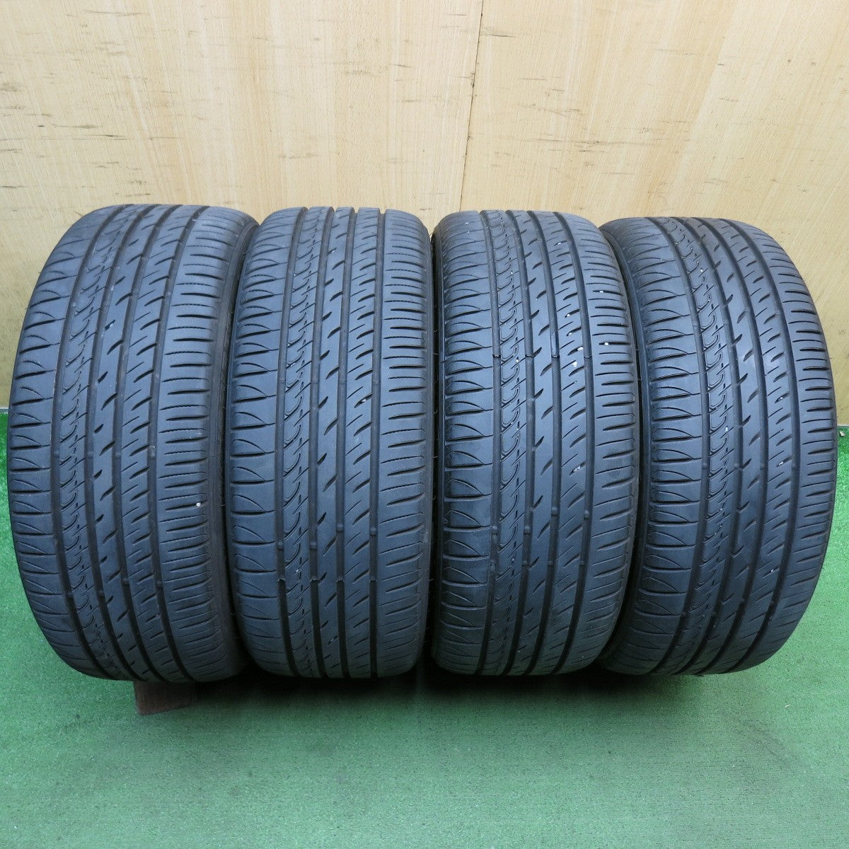 バリ溝!25年!9.5分◎86 BRZ プリウス 等 225/40R18 トーヨー プロクセス CF3 ENKEI PF01 エンケイ 18インチ PCD100/5H◎6091108KKノ