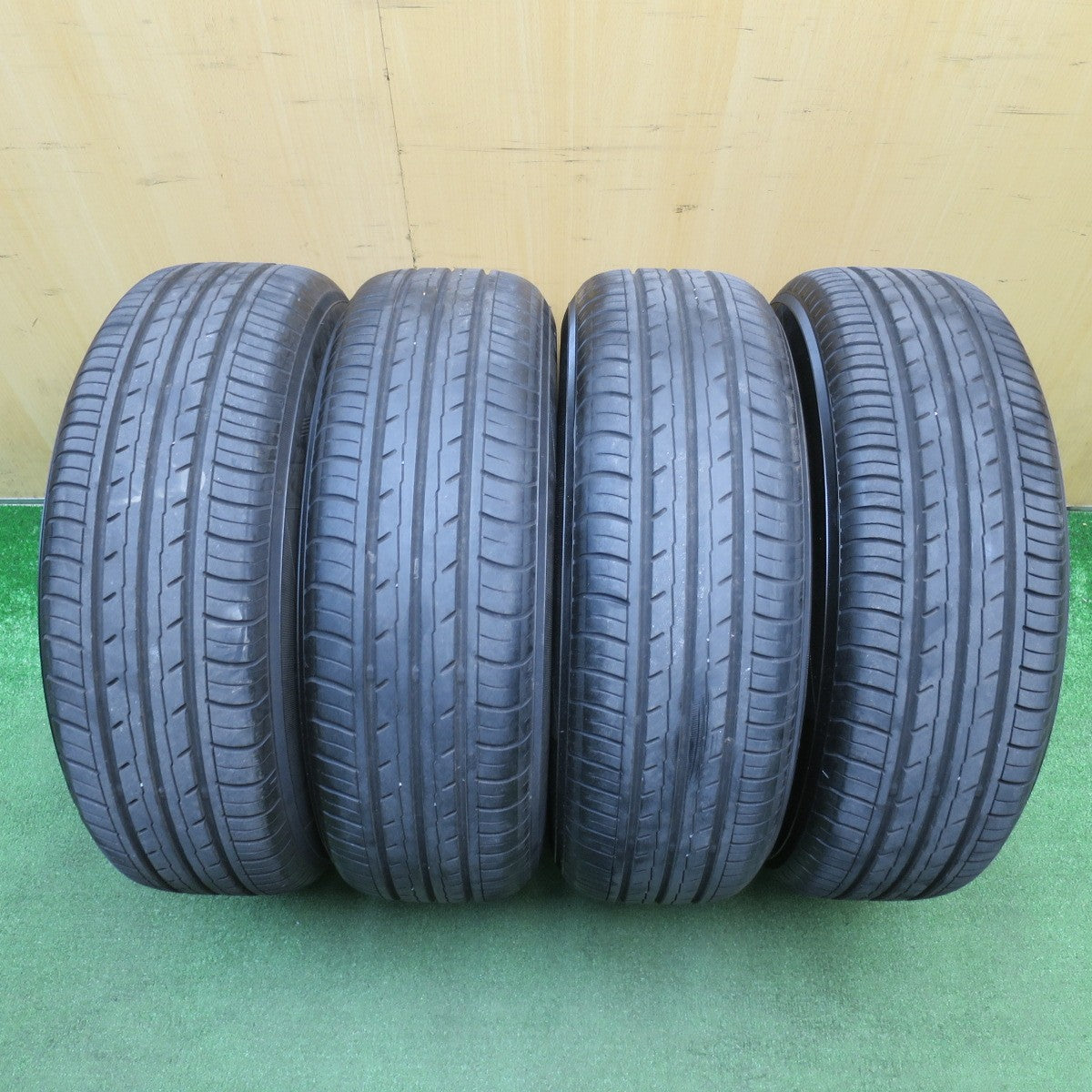 4本価格!22年★トヨタ 50系 プリウス 純正 195/65R15 ヨコハマ BluEarth-ES ES32 ブルーアース 15インチ PCD100/5H★6020603NJノ