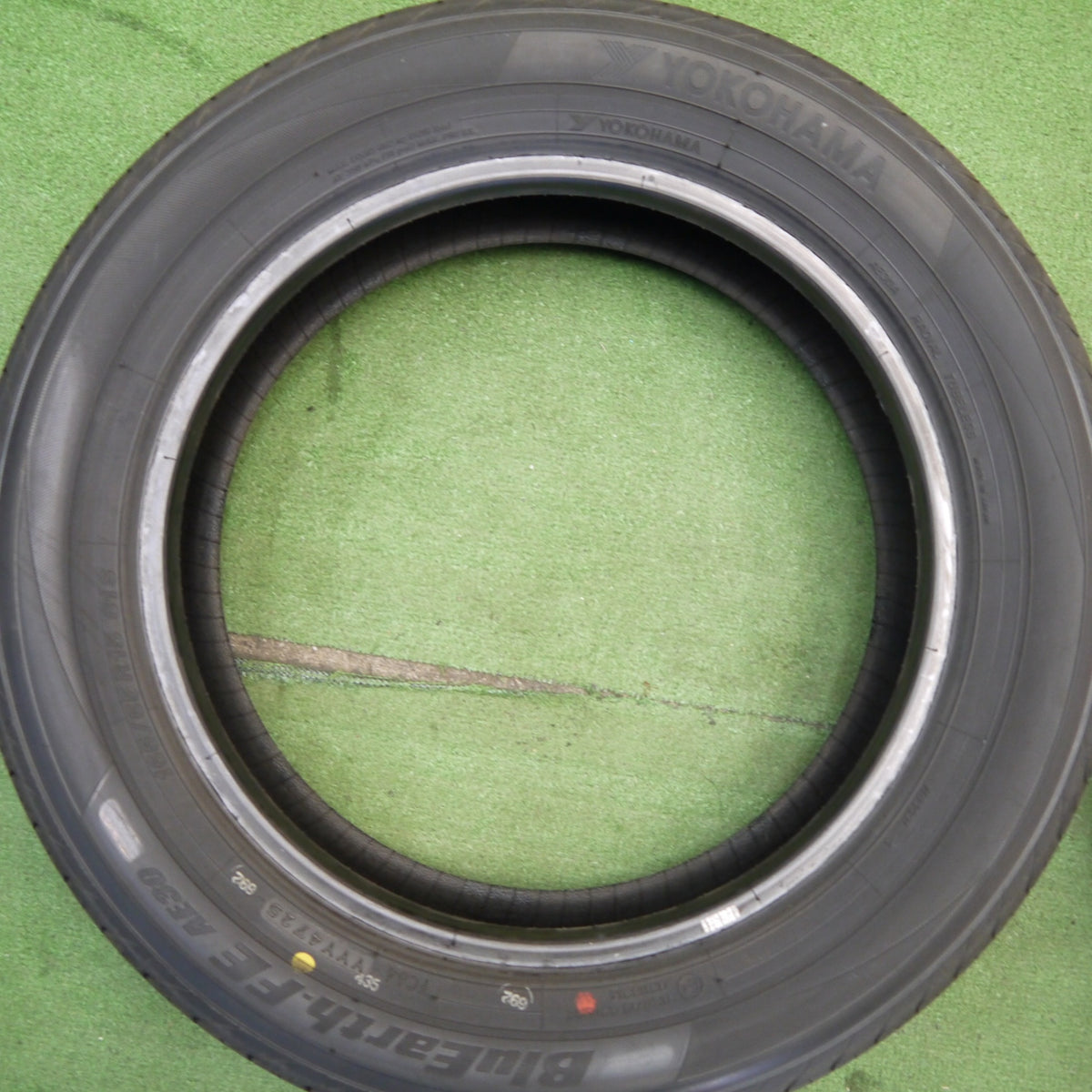 新車外し!25年★165/65R15 ヨコハマ BluEarth-FE AE30 ブルーアース 15インチ タイヤ デリカ D:2 ソリオ タフト 等★6050818Hノタ