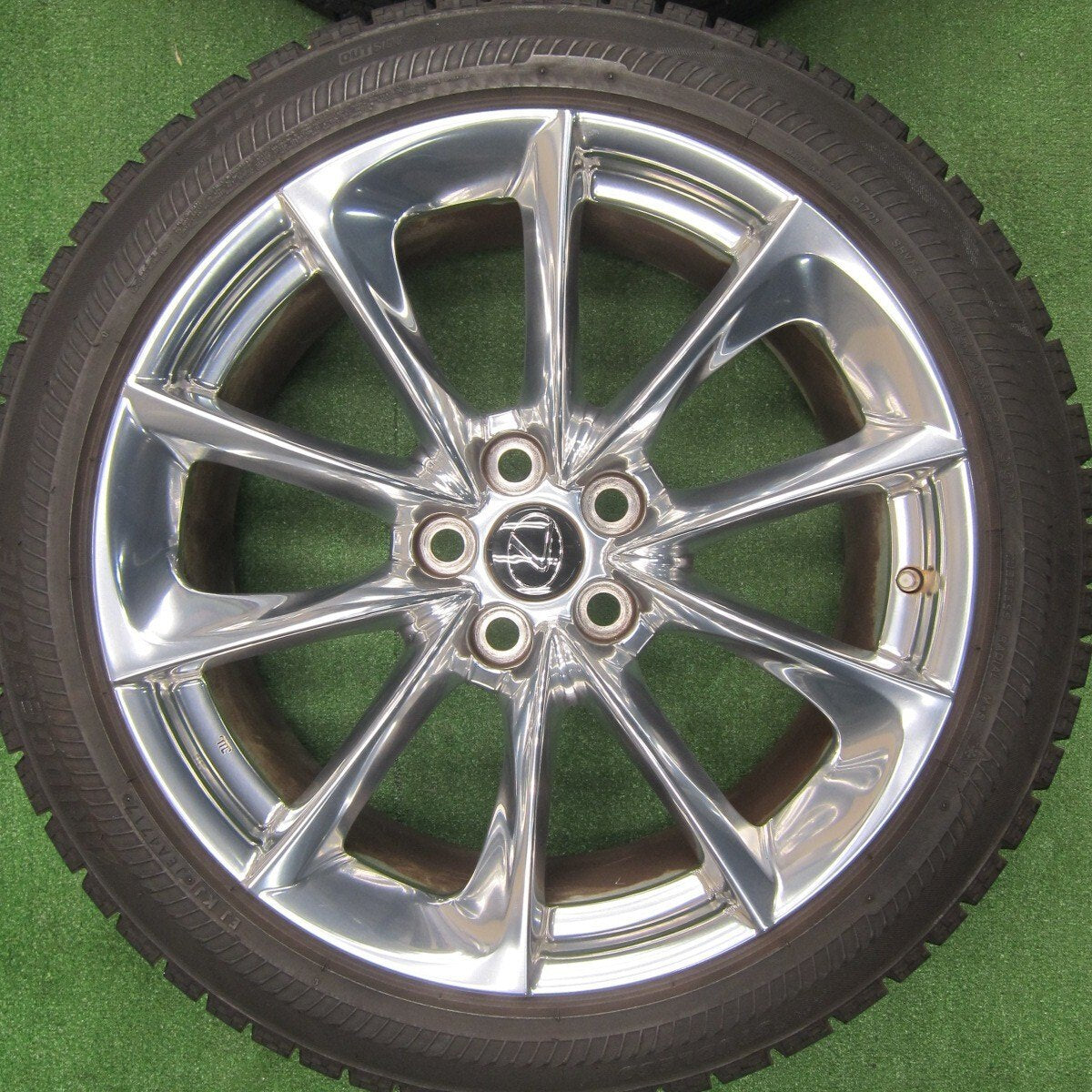 センサー付!バリ溝!キレイ!9分★レクサス LC 500 純正 245/45R20 275/40R20 スタッドレス ブリヂストン ブリザック RFT 20インチ PCD120/5H★4121401TNス