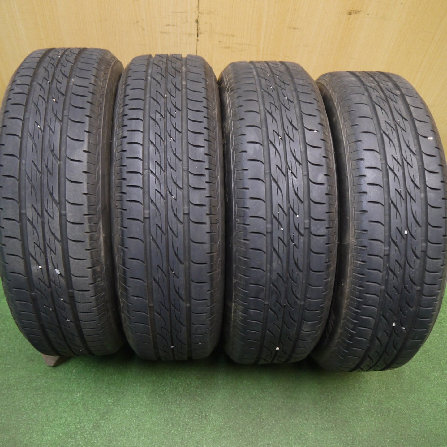 4本価格★Stich LEGZAS D800 155/65R14 ブリヂストン ネクストリー エコピア シュティッヒ レグザス 14インチ PCD100/4H★6012609Hノ