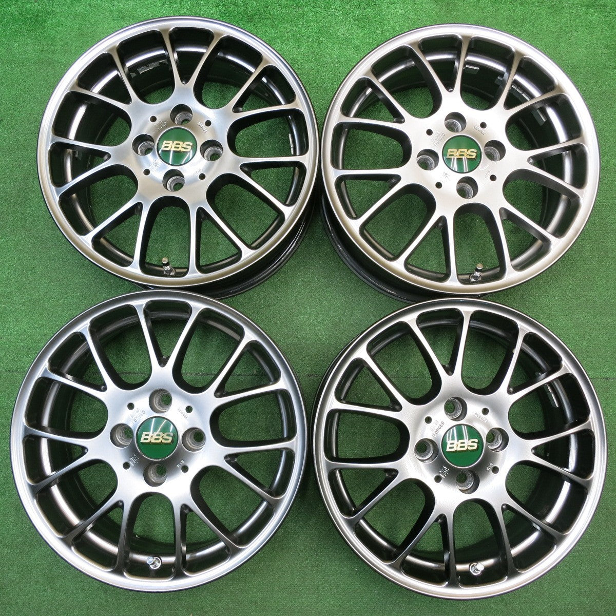 キレイ★BBS RE5004 鍛造 15インチ ホイール 15×6J PCD100/4H★5112906HAホ