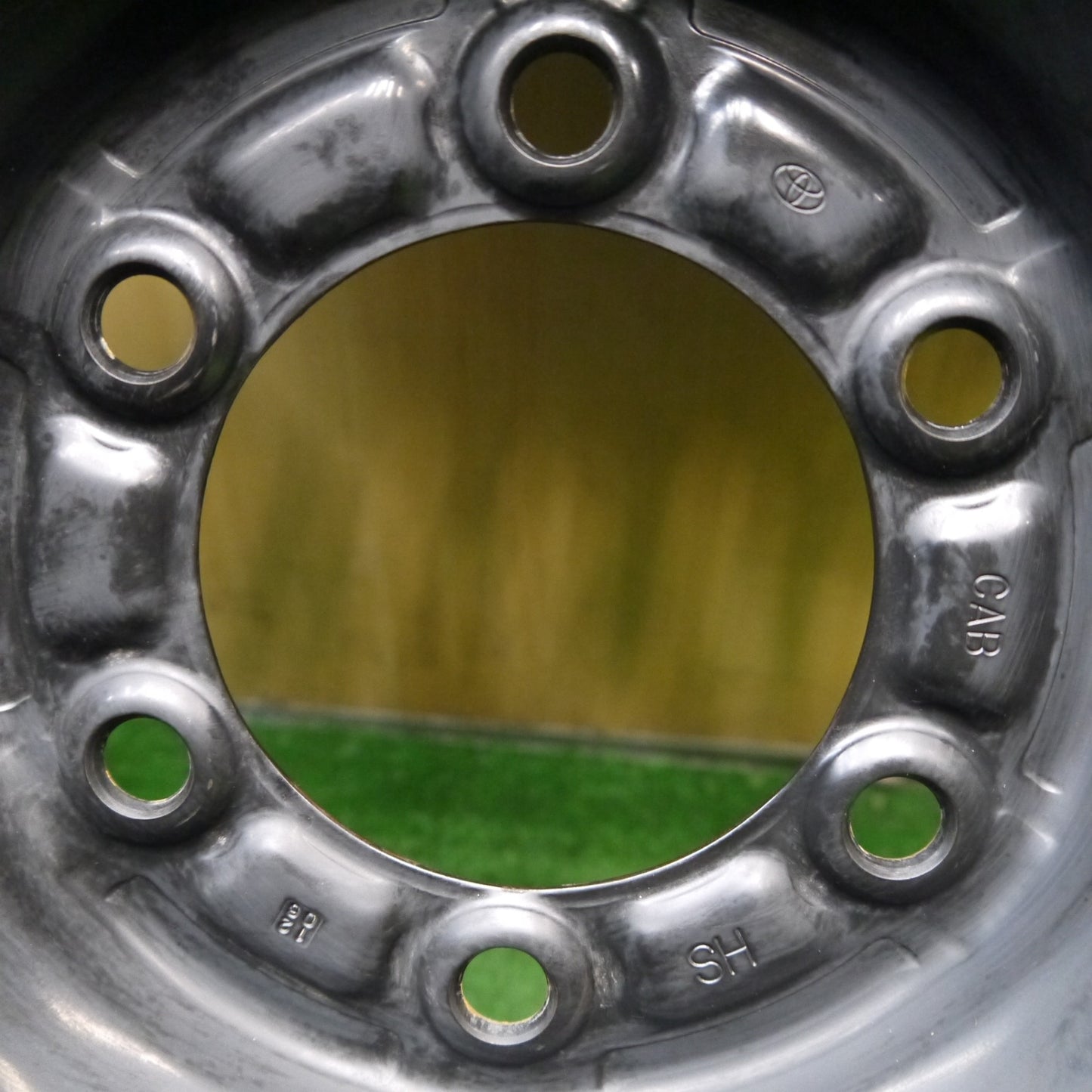 バリ溝!23年!9.5分★トヨタ ハイエース 純正 スチール 195/80R15 107/105N ブリヂストン エコピア RD613 15インチ PCD139.7/6H★5061002Hノ