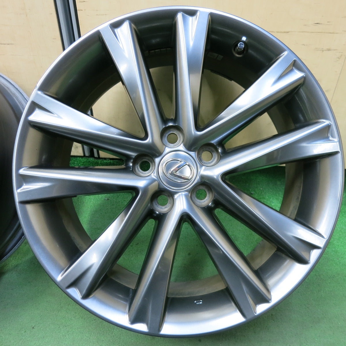 4本価格★レクサス 10系 RX 450h Fスポーツ 純正 ホイール 19インチ 19×7.5J PCD114.3/5H★5043001SYホ