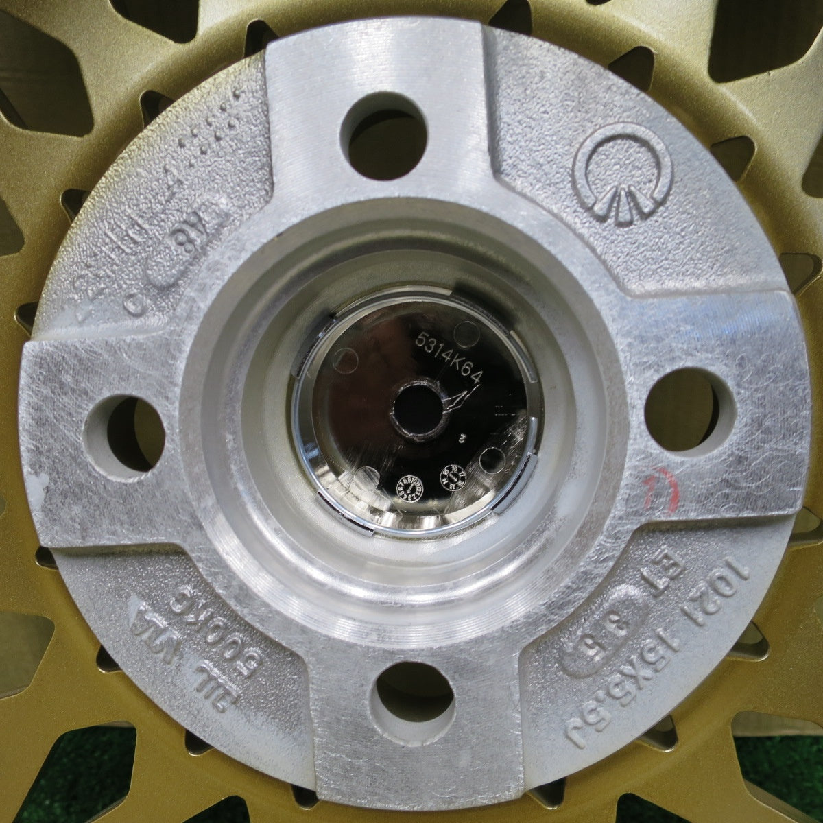 未使用★Battle Racing バトル レーシング メッシュ ホイール 15インチ 15×5.5J PCD100/4H★6012202NKホ