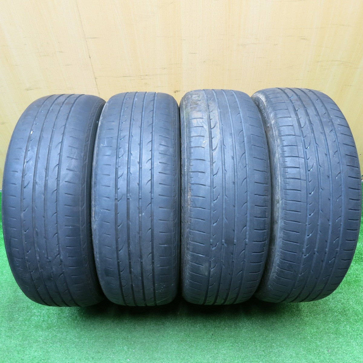 4本価格★スバル SK フォレスター 純正 225/55R18 ブリヂストン デューラー H/P SPORT 18インチ PCD114.3/5H★5103009HAノ