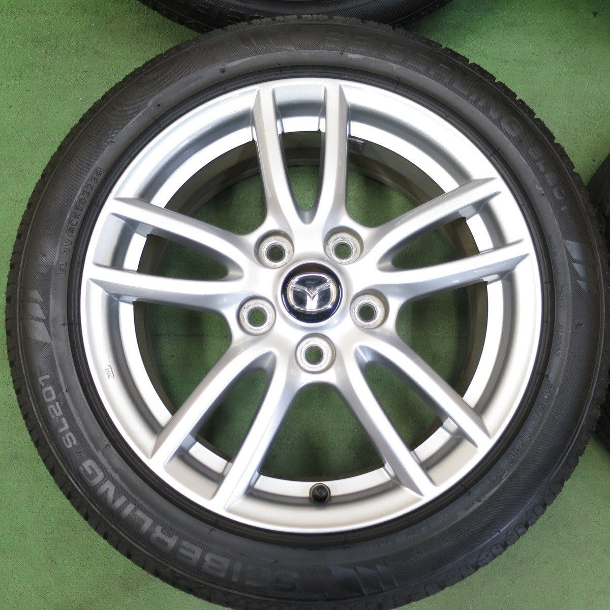 バリ溝!23年!キレイ!ほぼ10分★マツダ ロードスター 純正 205/50R16 セイバーリング SL201 16インチ PCD114.3/5H★5042901AKノ