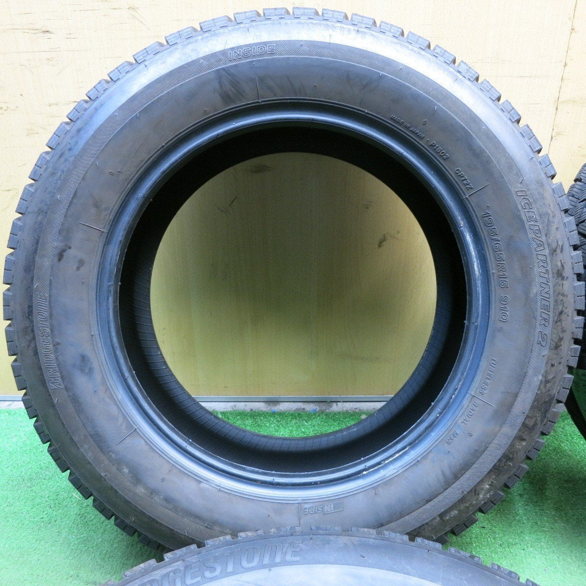 バリ溝!20年!9.5分★スタッドレス 195/65R15 ブリヂストン アイスパートナー2 15インチ プリウス セレナ等★4020901KKスタ