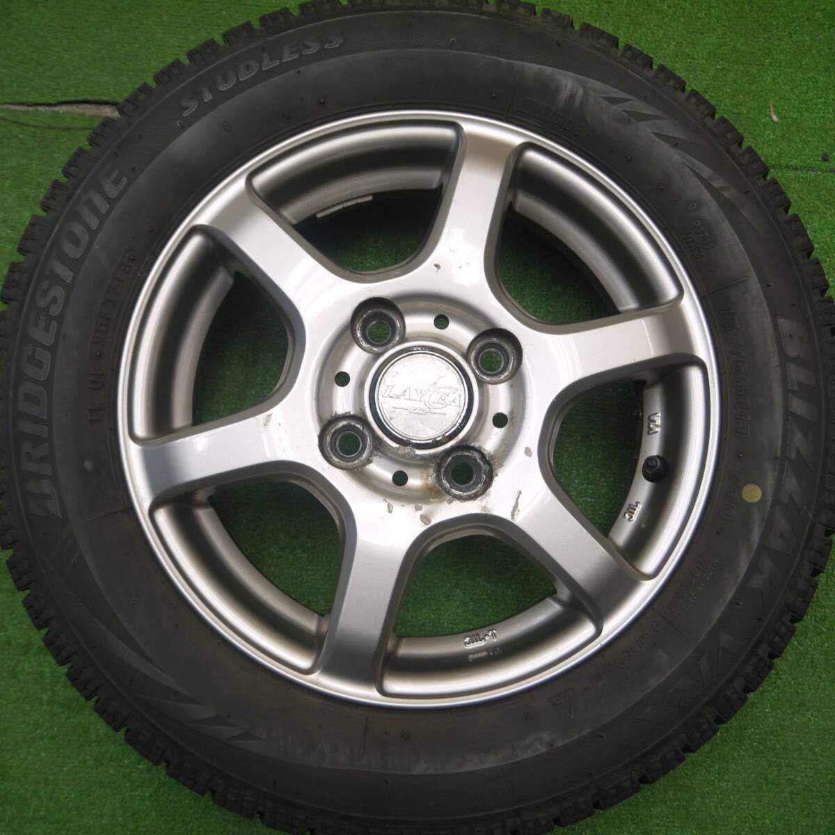 4本価格★スタッドレス 155/65R13 ブリヂストン ブリザック VRX LAYCEA -02- レイシア 13インチ PCD100/4H★4120902Hス