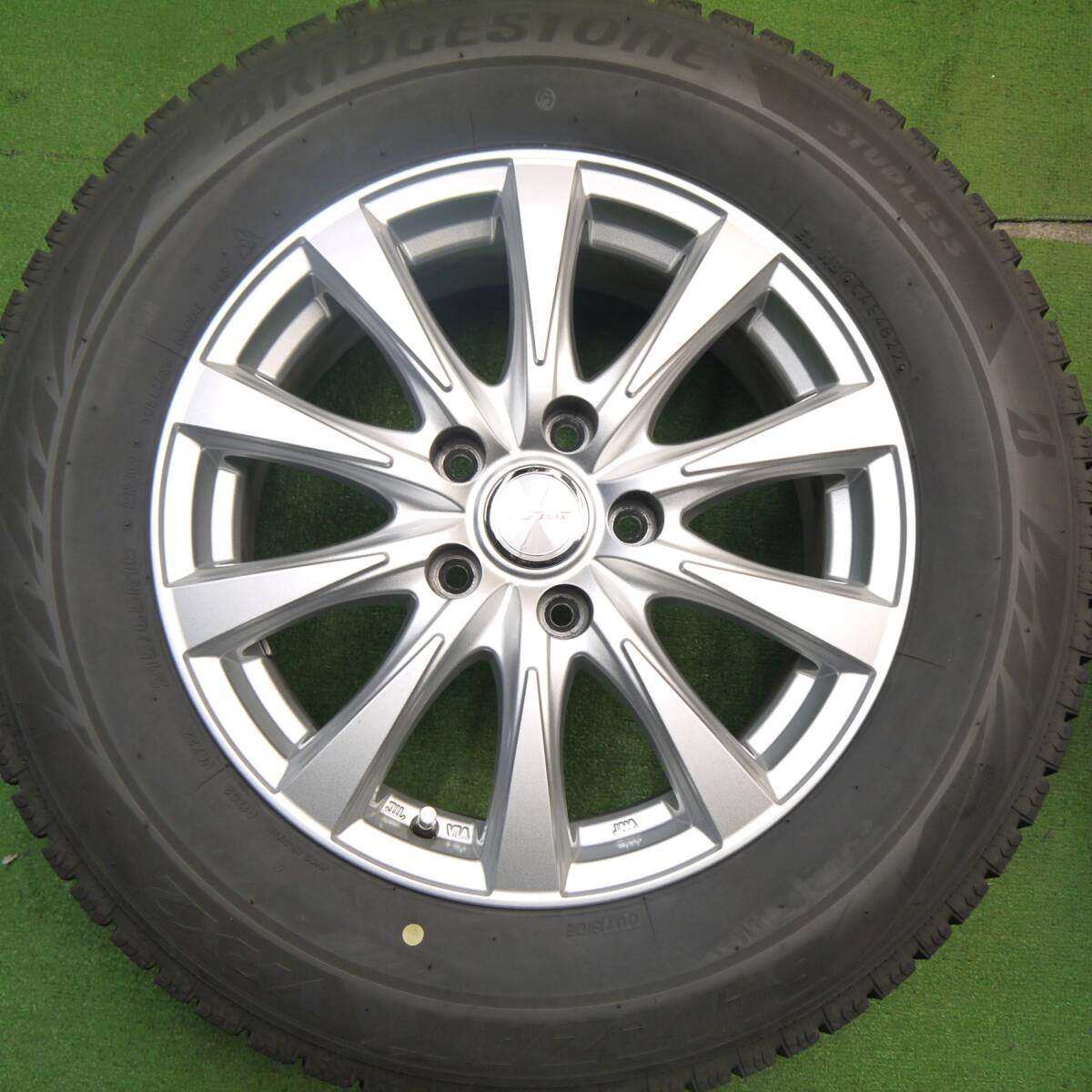 バリ溝!22年!キレイ!8.5分★スタッドレス 215/65R16 ブリヂストン ブリザック VRX2 JOKER ジョーカー 16インチ PCD114.3/5H★5032805Hス