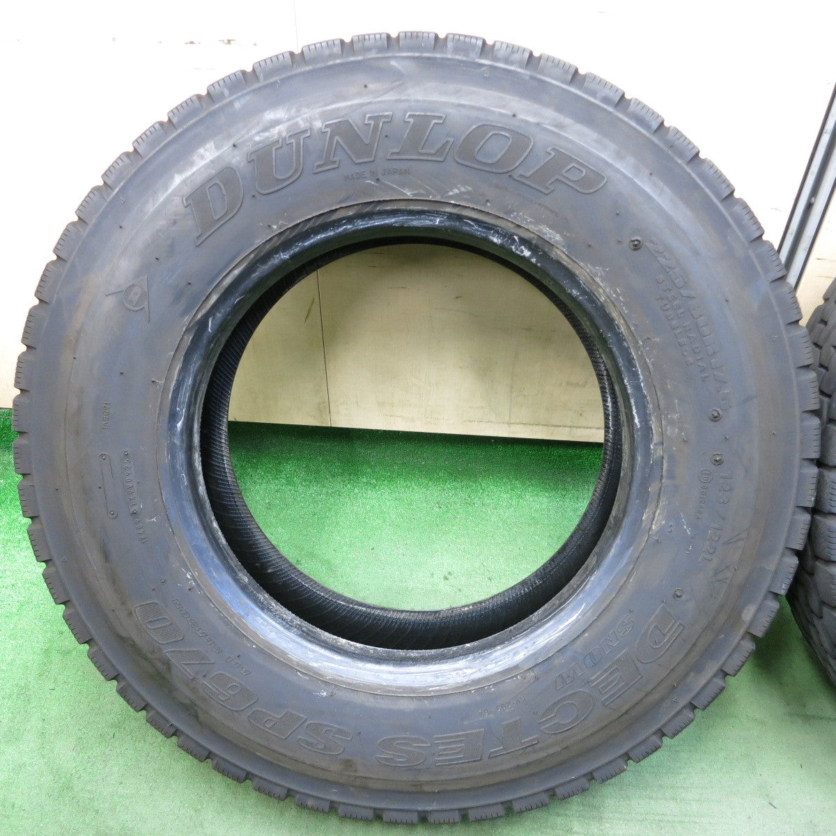 バリ溝!25年!9分★トラック タイヤ 225/80R17.5 123/122L ダンロップ デクテス SP670 ミックス オールシーズン 17.5インチ★5111703ナスタ