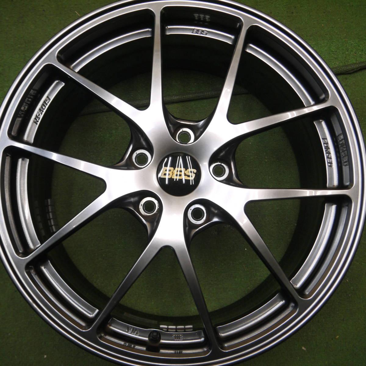 キレイ★BBS RI-A019 ホイール 18インチ 18×7.5J PCD114.3/5H★4012608Hホ