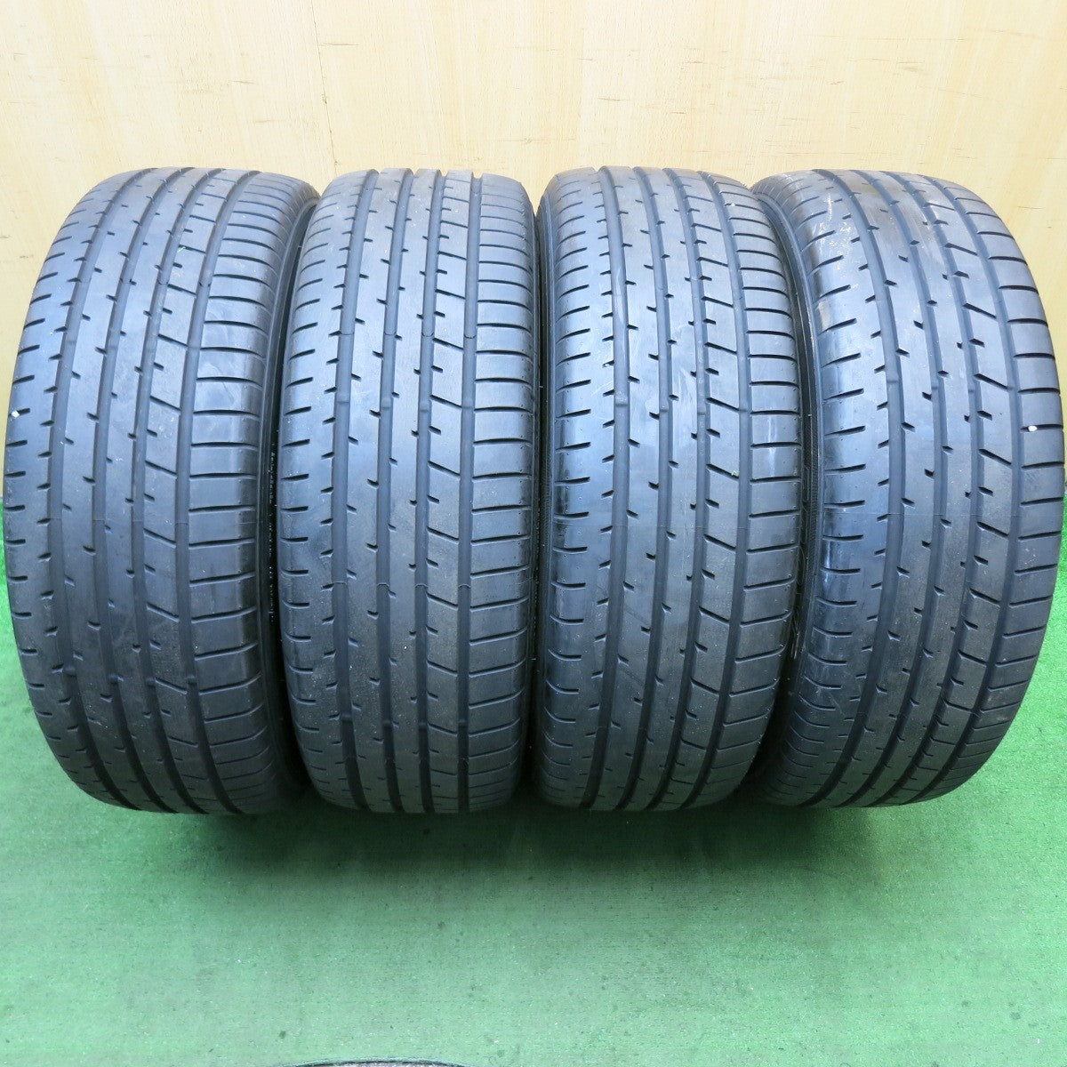 バリ溝!22年!キレイ!ほぼ10分★マツダ CX-5 純正 225/55R19 トーヨー プロクセス R46 19インチ CX5 PCD114.3/5H★5062901HAノ