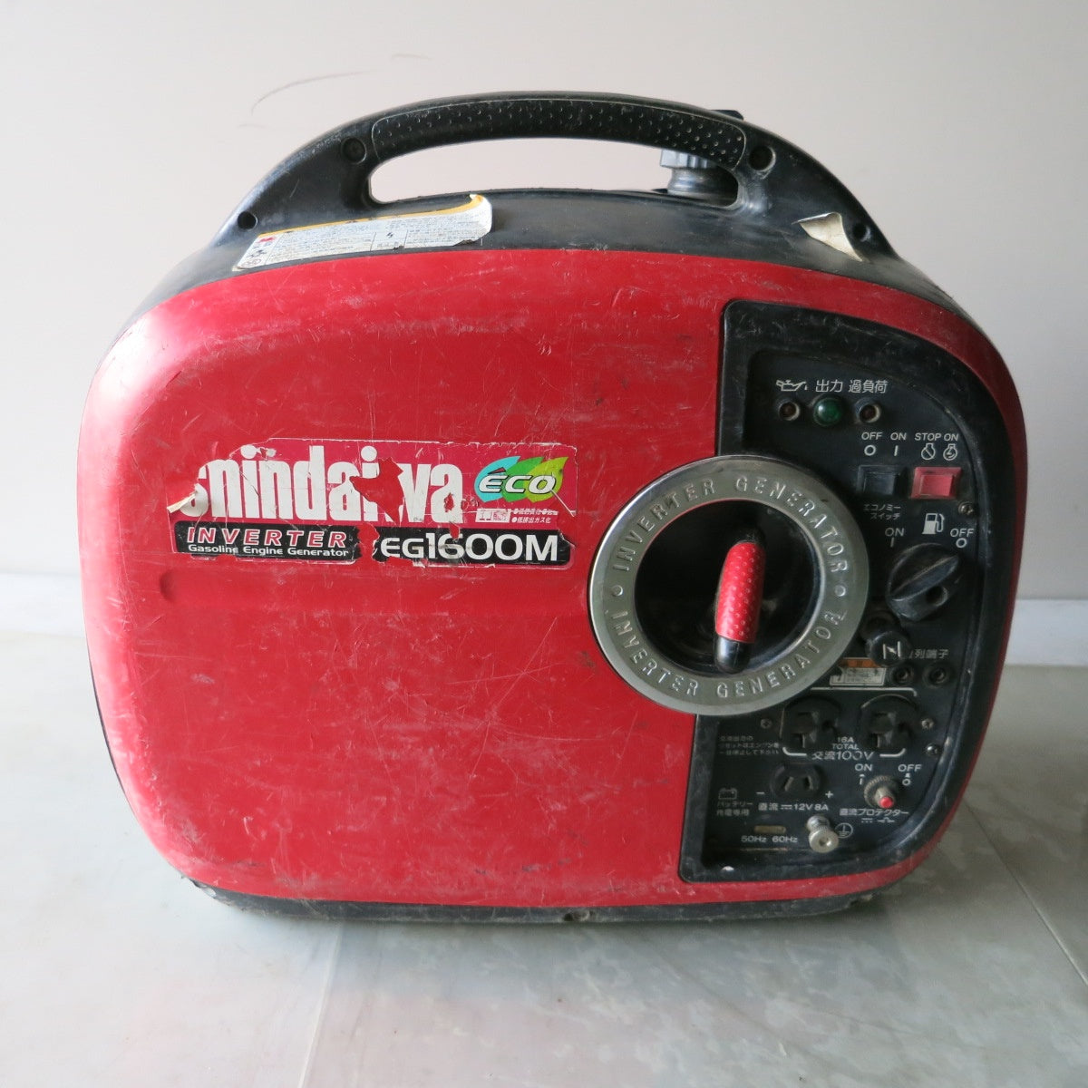 新ダイワ インバータガソリンエンジン発電機iEG1600M-Y 程度良好 送料無料
