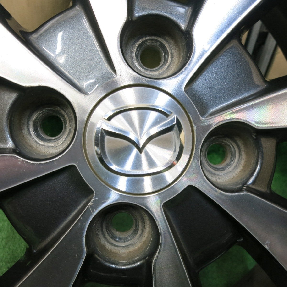 4本価格★マツダ フレア スズキ ワゴンR 純正 ホイール 15インチ 15×4.5J PCD100/4H★5021413SYホ