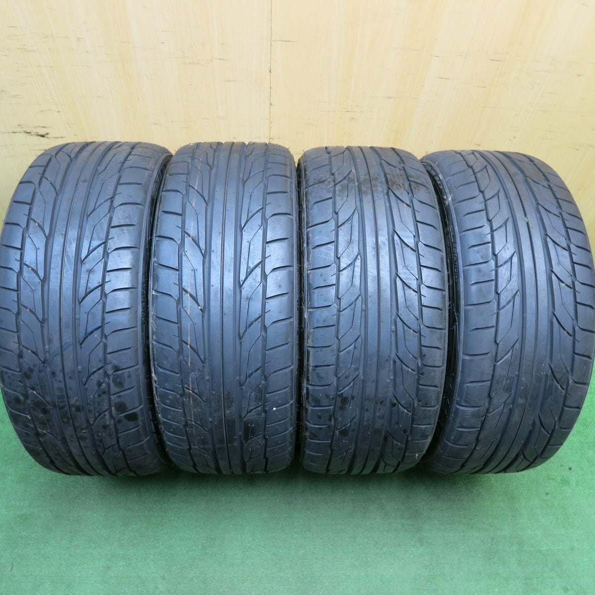 タイヤほぼ未使用!23年!キレイ★ROWEN Flamme RRS001 245/35R20 ニットー NT555 G2 ロエン フレイム 20インチ PCD114.3/5H★5061202AKノ