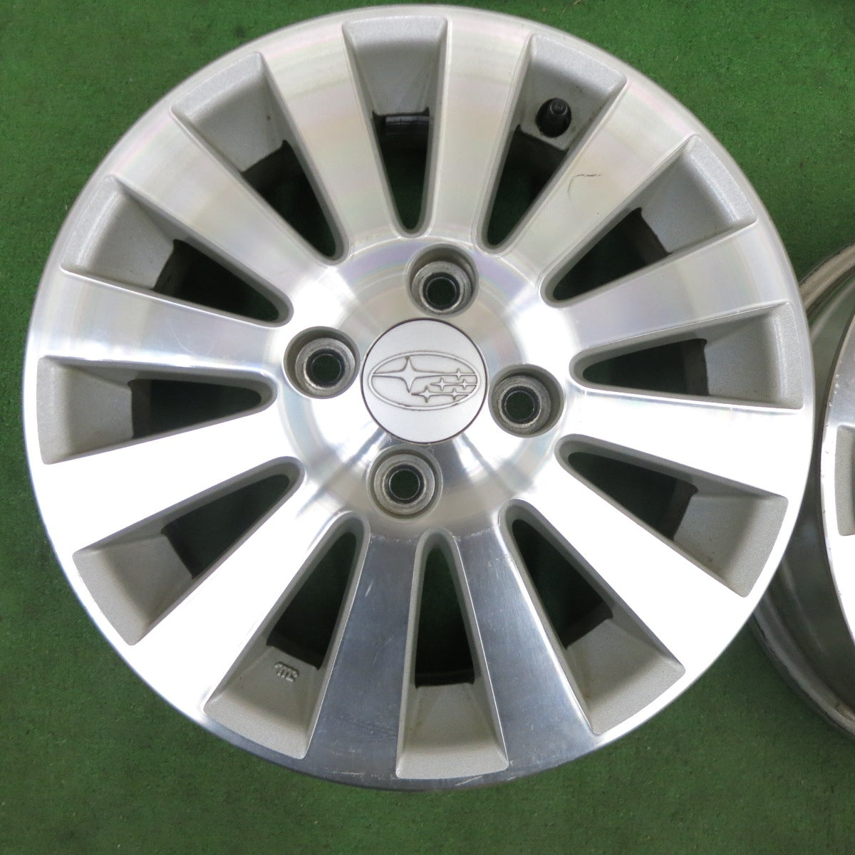 4本価格★スバル ステラ 純正 ENKEI ホイール 14インチ エンケイ 14×4.5J PCD100/4H★6011901ナホ