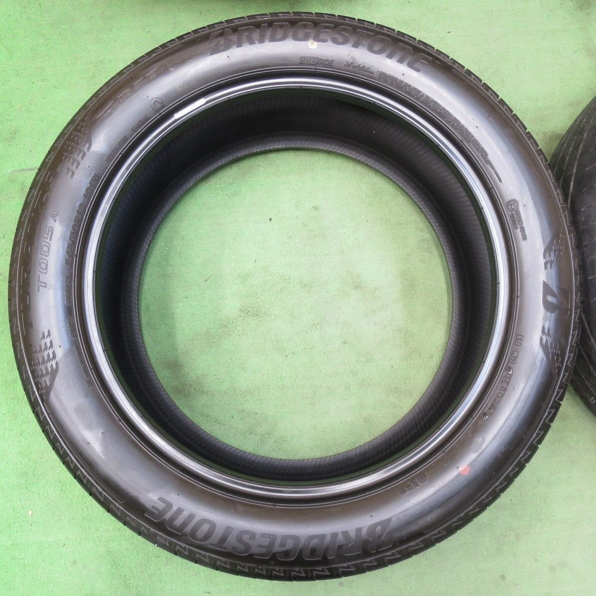 バリ溝!23年!8.5分★245/50R19 ブリヂストン トランザ T005A RFT タイヤ 19インチ レクサス LS BMW X3 X4 等★5042808イノタ