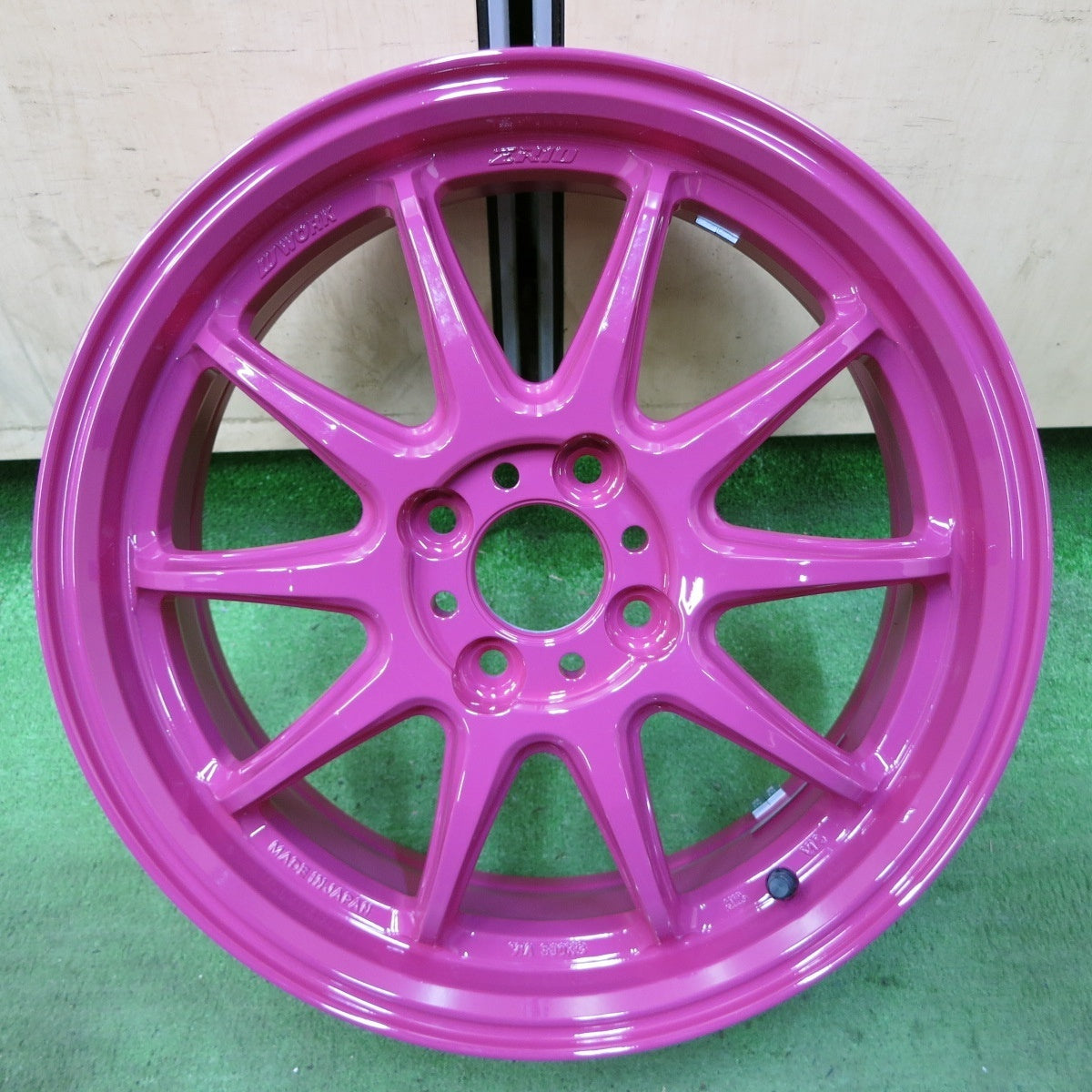 未使用 1本★WORK EMOTION ZR10 EMTZR10 カシスヘイズ 16インチ ホイール 16×5.5J ワーク エモーション PCD100/4H★5011412ナホ