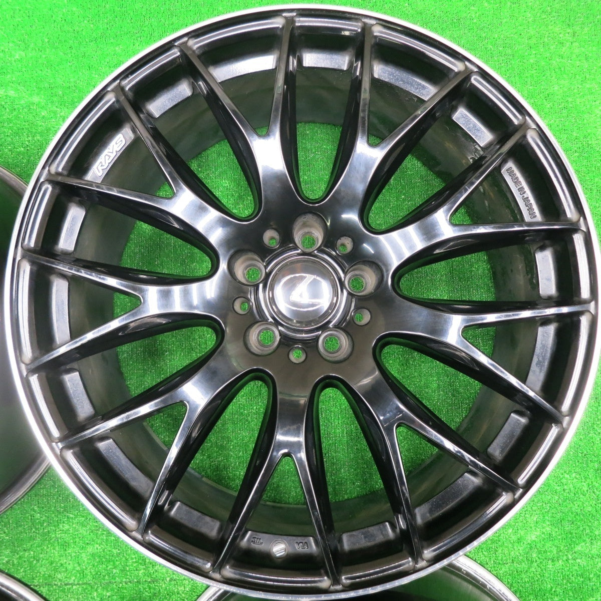 4本価格★レクサス 等 RAYS HOMURA 2X9 レイズ ホムラ 2×9 ホイール 20インチ 20×8.5J PCD114.3/5H★4072004HAホ