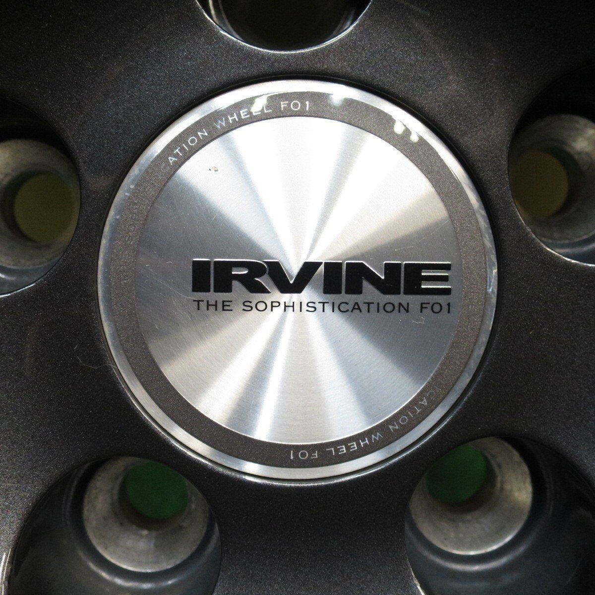 バリ溝!キレイ!9分★ボルボ 等 IRVINE F01 235/55R19 スタッドレス ミシュラン X-ICE3+ アーヴィン 19インチ PCD108/5H★5040701KKス