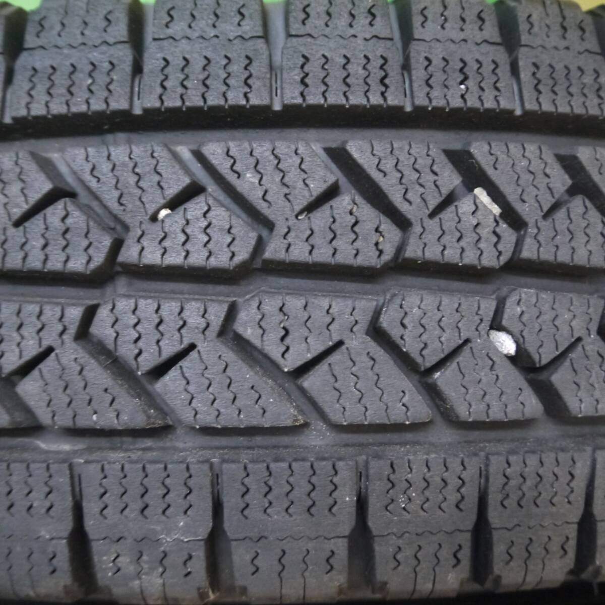 バリ溝!22年!9.5分★スタッドレス 165/80R14 91/90N ブリヂストン ブリザック VL1 スチール ホイール 14インチ PCD100/4H★4121703Hス
